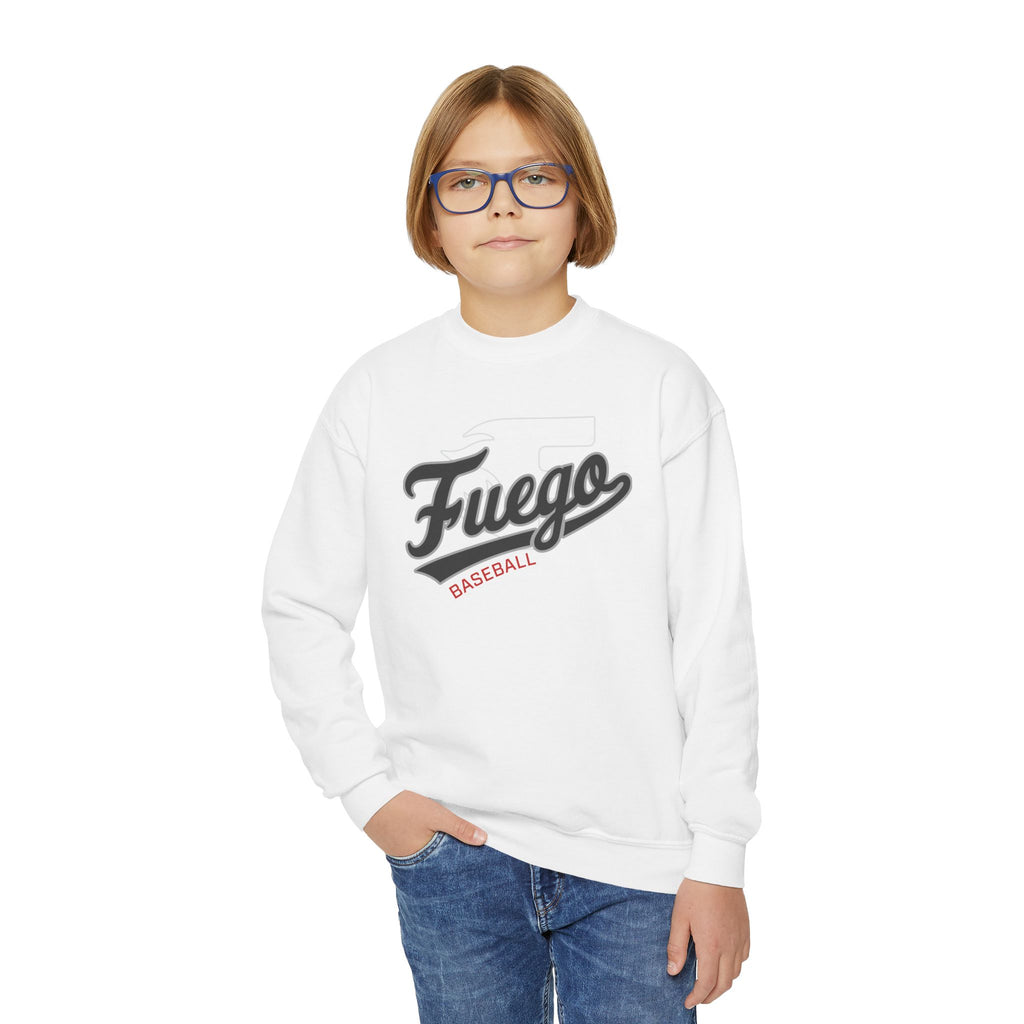 Youth: Fuego Baseball Crewneck Sweatshirt