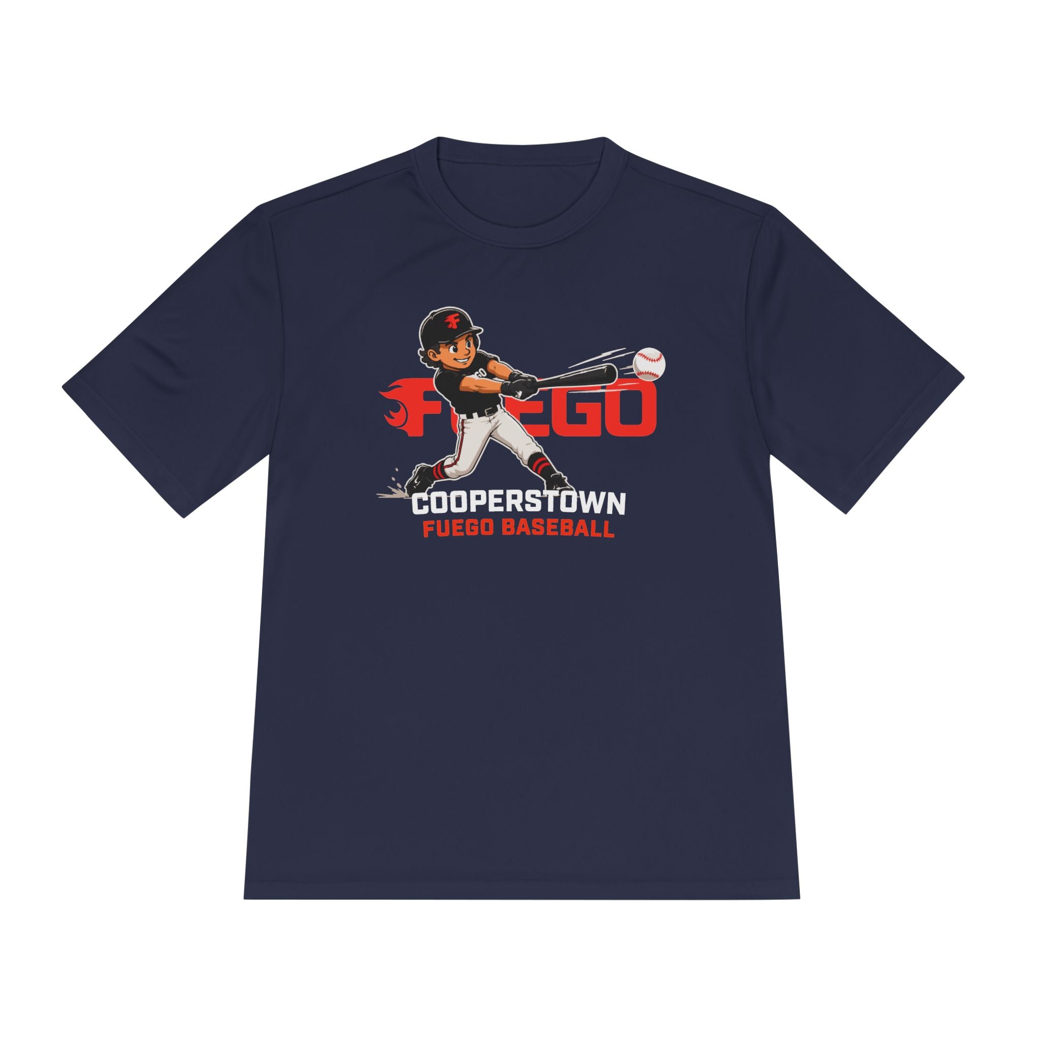 Adult: Fuego "Baller" Cooperstown Performance Tee (Dark)
