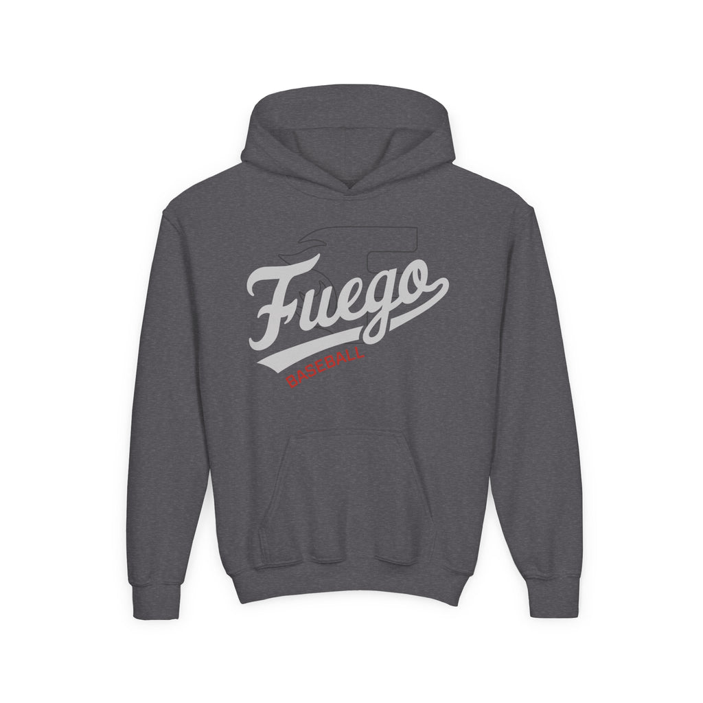 Youth Hoodie — Fuego "Cursive" Logo