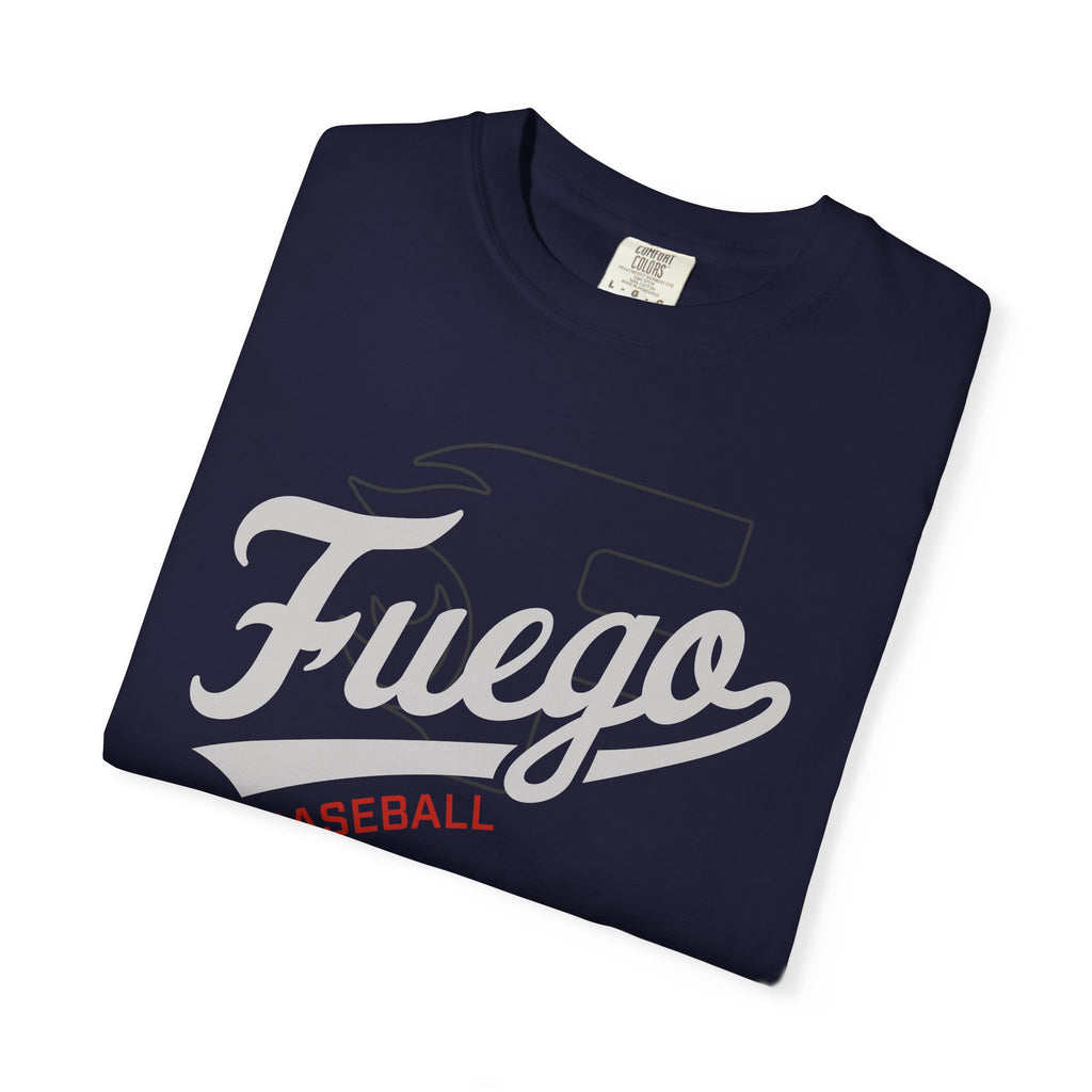 Unisex Fuego "Cursive Logo" Baseball T-Shirt — Vintage Athletic Tee