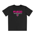 Youth: Think Pink - Fuego Baseball Logo - Performance Tee