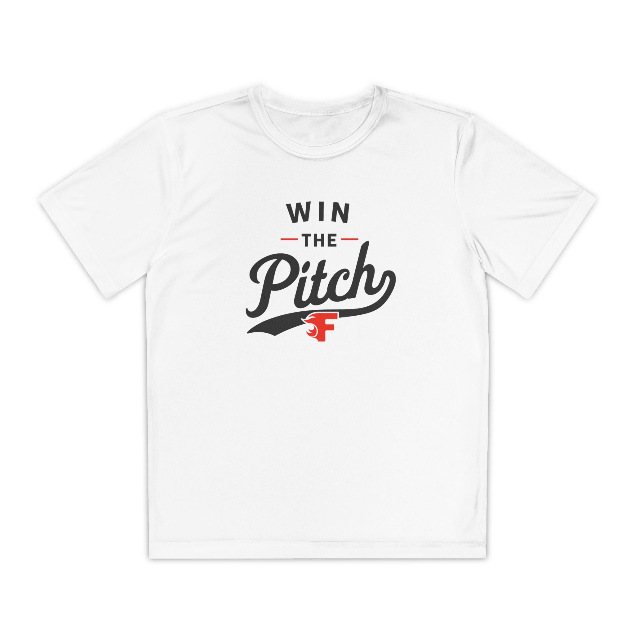 Youth: Win the Pitch Performance Tee (Light)