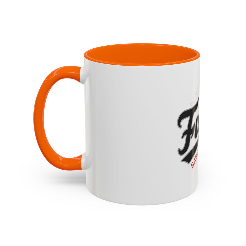 Fuego Baseball Accent Coffee Mug – 11/15oz Ceramic Team Spirit Mug
