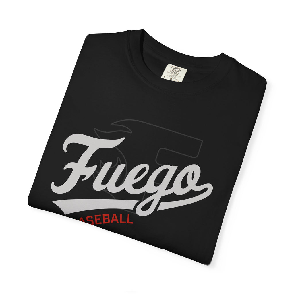 Unisex Fuego "Cursive Logo" Baseball T-Shirt — Vintage Athletic Tee
