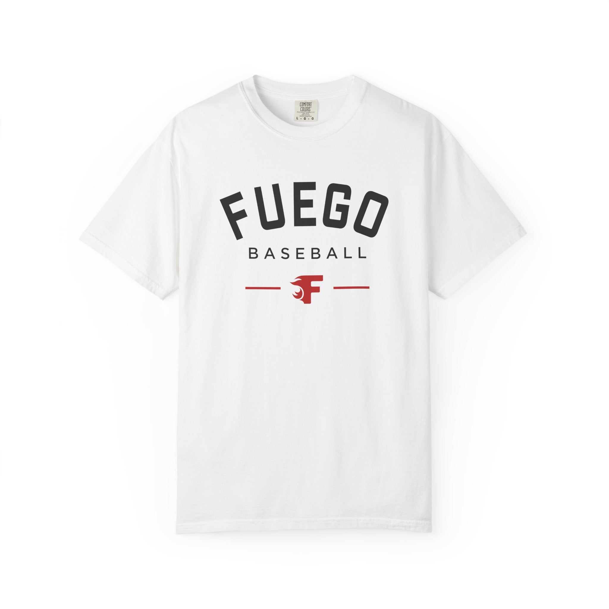 Unisex Fuego Baseball T-Shirt — Vintage Athletic Tee