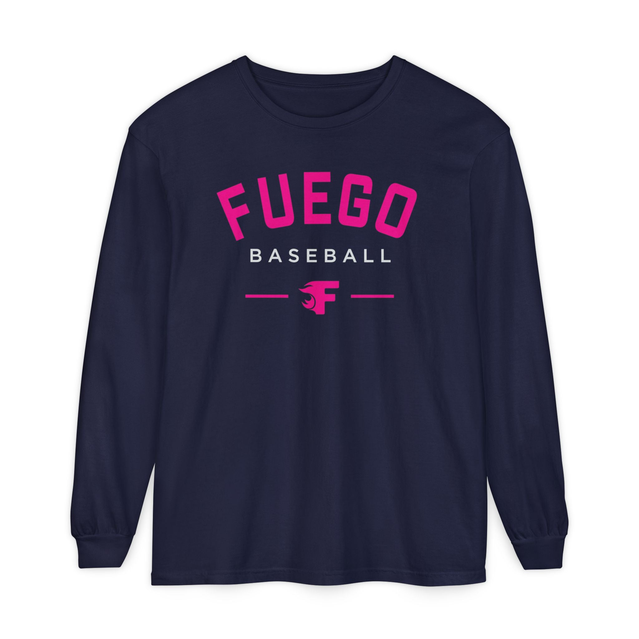 Adult: Think Pink - Fuego Baseball - Long Sleeve Tee