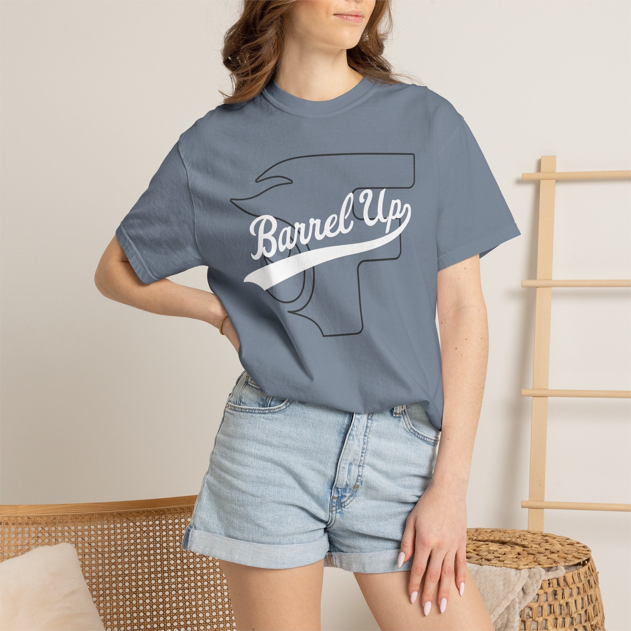 Adult: Unisex Barrel Up Graphic T-Shirt — Vintage Athletic Tee