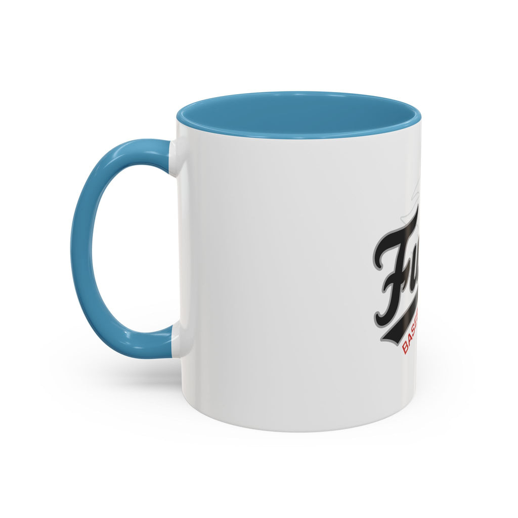 Fuego Baseball Accent Coffee Mug – 11/15oz Ceramic Team Spirit Mug