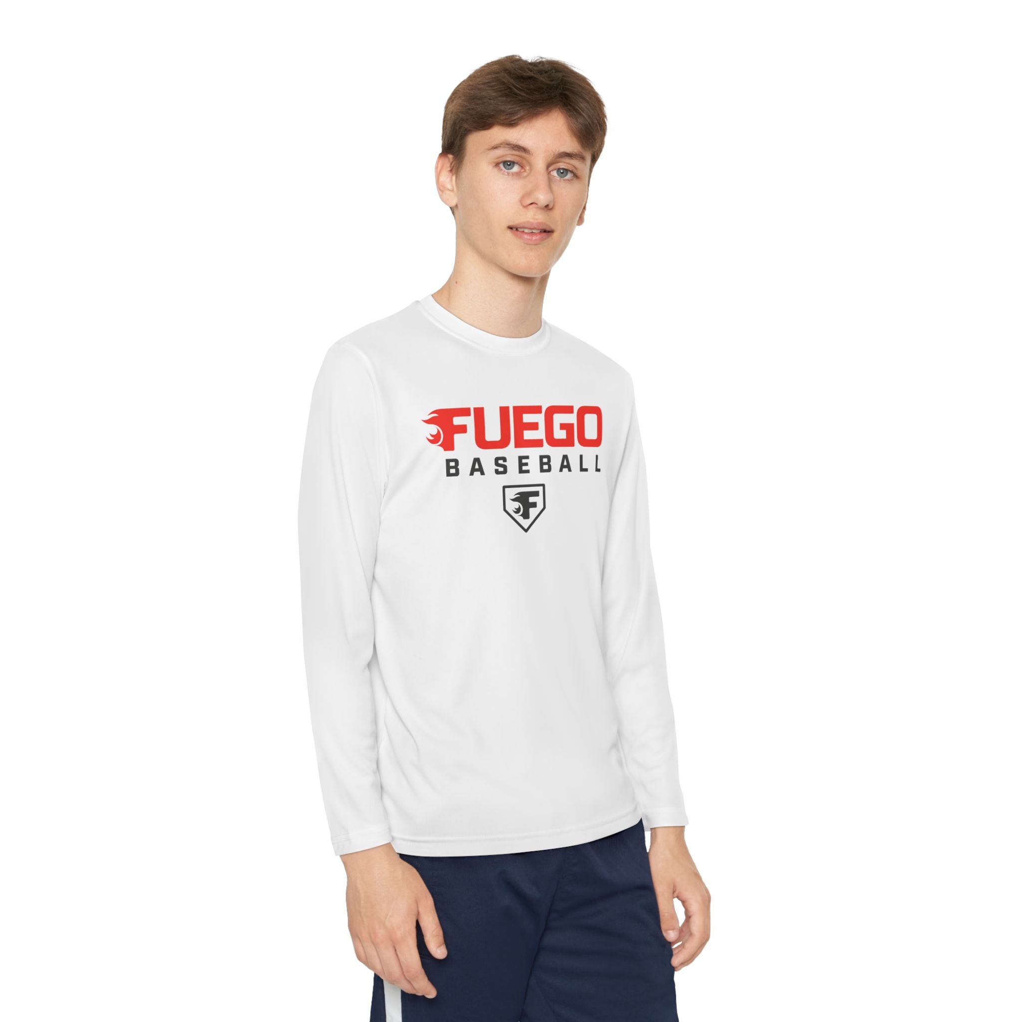 Youth: Fuego Baseball Long Sleeve Tech Tee