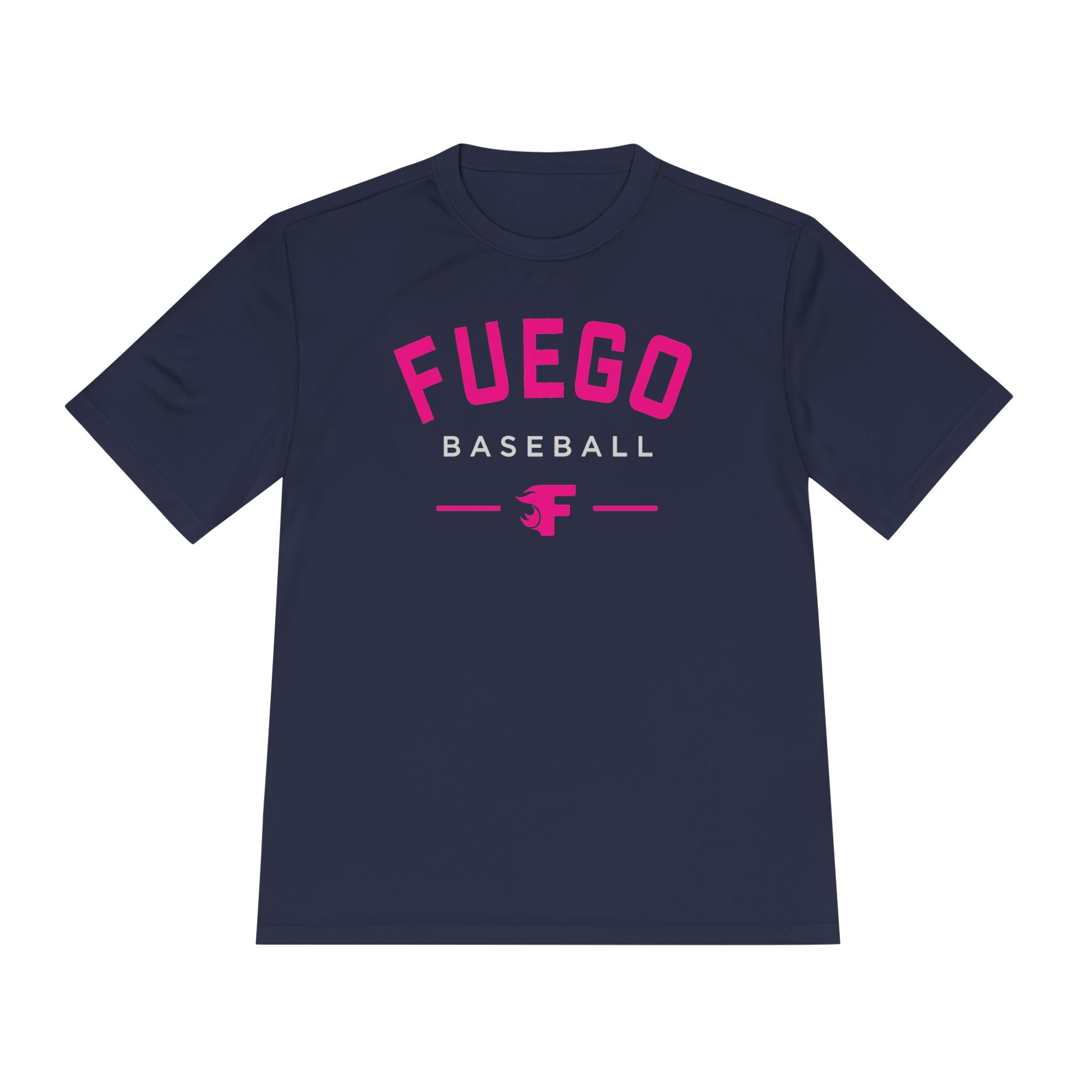 Adult: Think Pink - Fuego "Round" Logo - Performance Tee