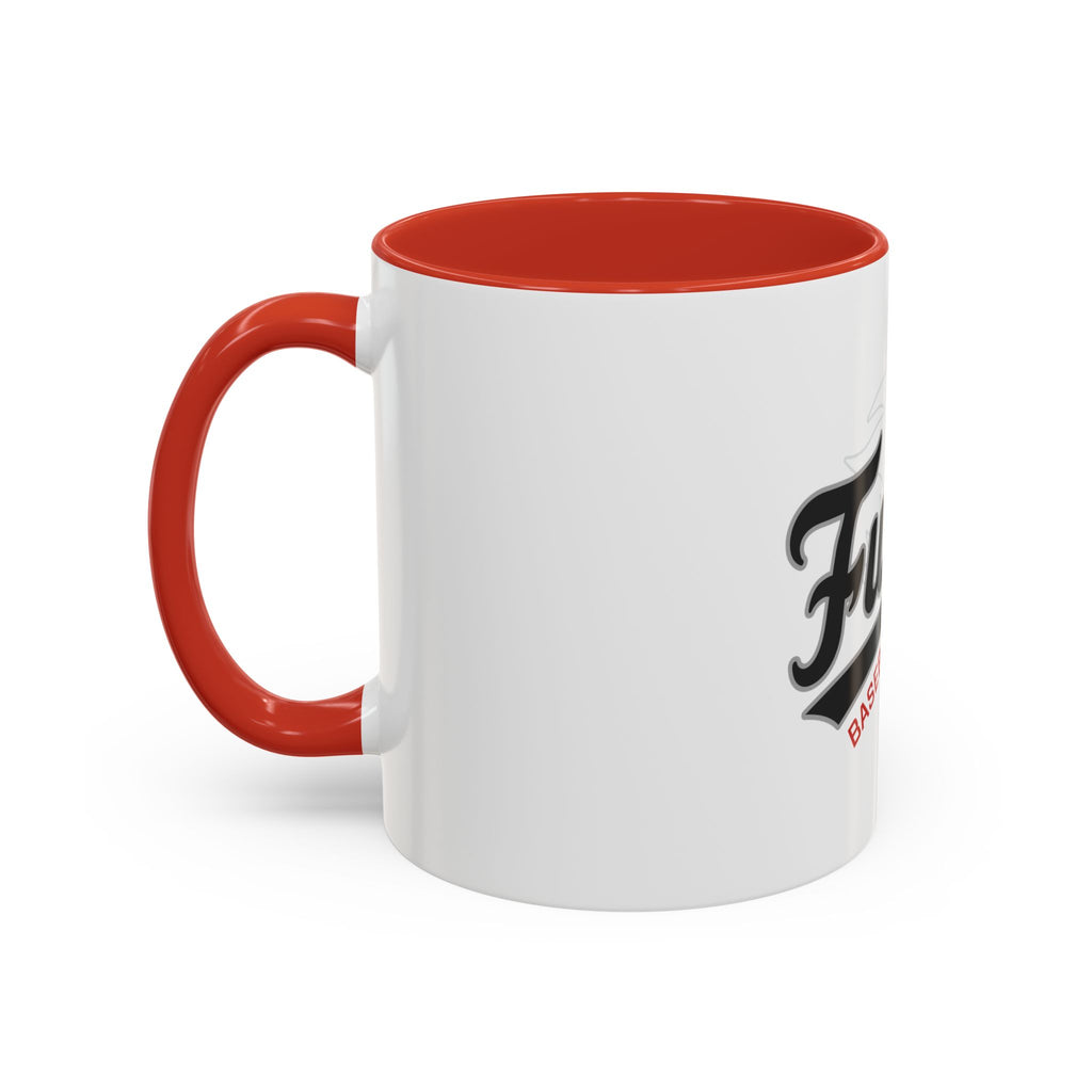 Fuego Baseball Accent Coffee Mug – 11/15oz Ceramic Team Spirit Mug
