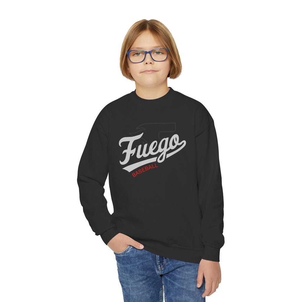 Youth: Fuego Baseball Crewneck Sweatshirt