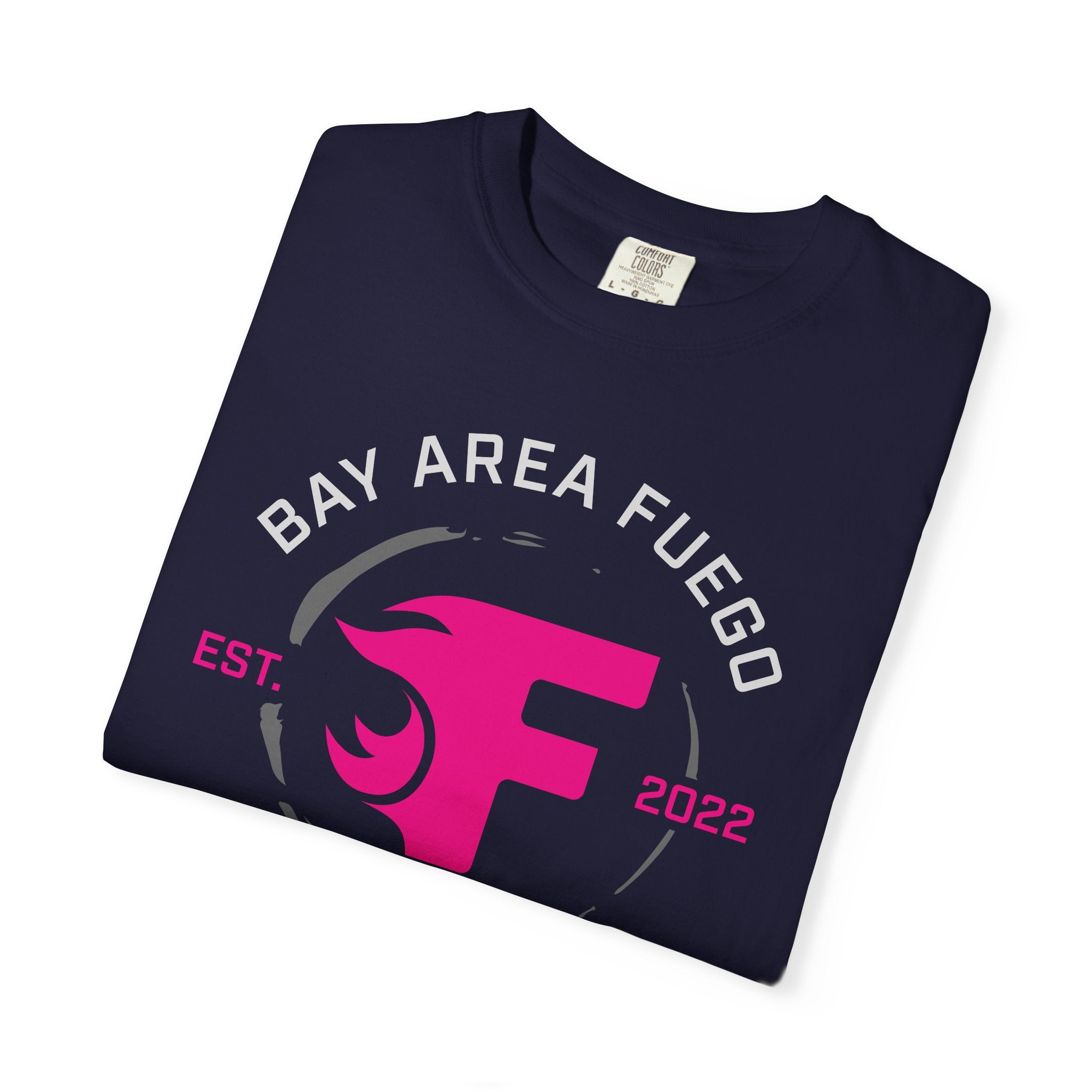 Adult: Think Pink - Fuego "Round" Logo — Vintage Athletic Tee