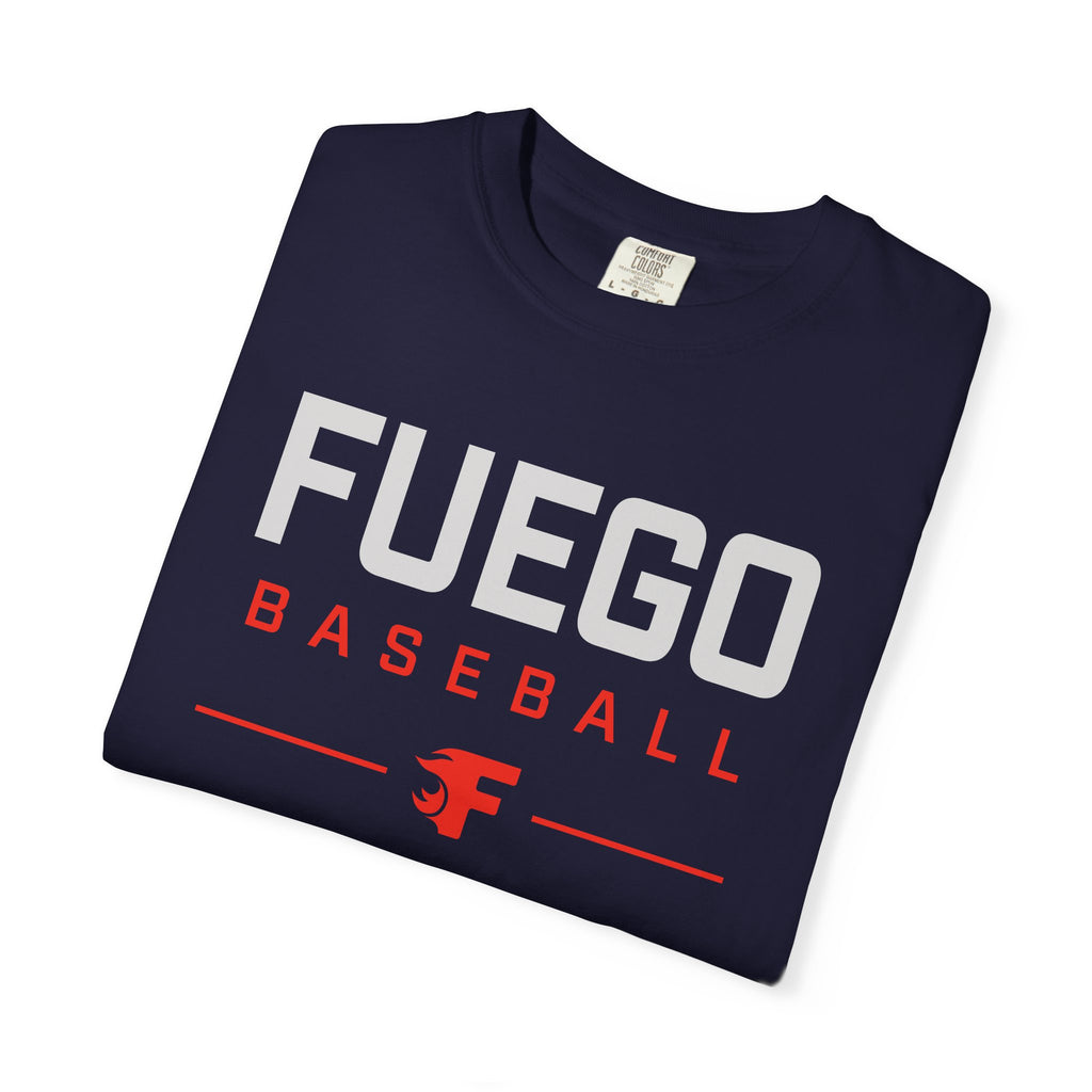 Unisex Fuego Baseball "Wordmark" Logo T-Shirt — Vintage Athletic Tee