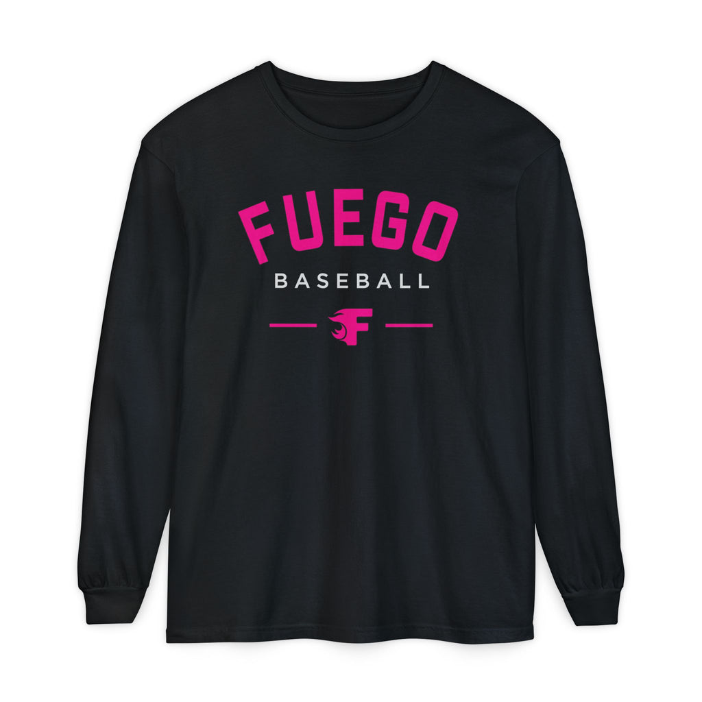 Adult: Think Pink - Fuego Baseball - Long Sleeve Tee