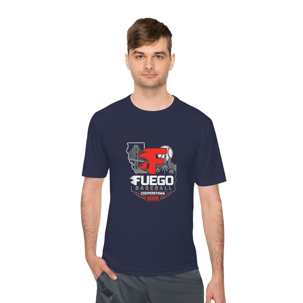 Fuego "Cali" Cooperstown Performance Tee (Dark)