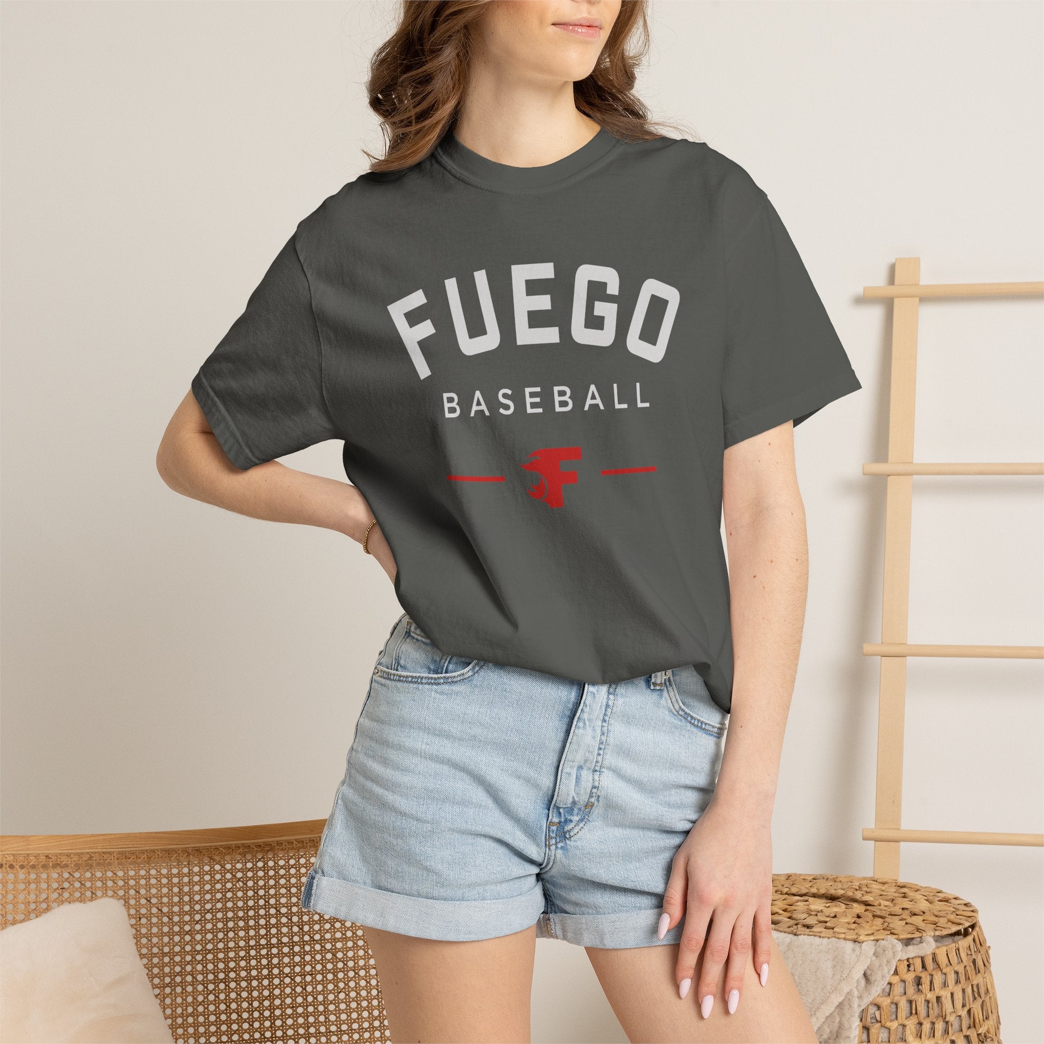 Fuego Baseball T-Shirt — Vintage Athletic Tee