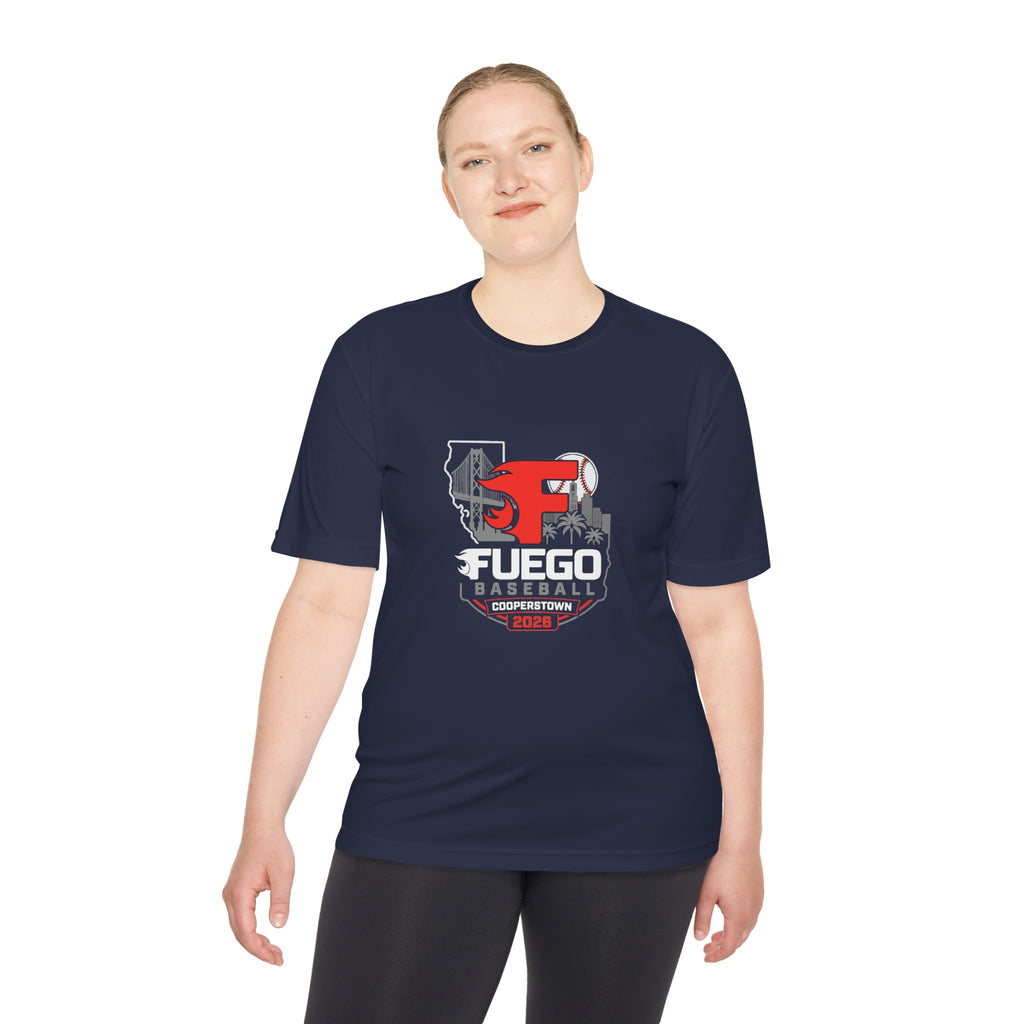 Fuego "Cali" Cooperstown Performance Tee (Dark)