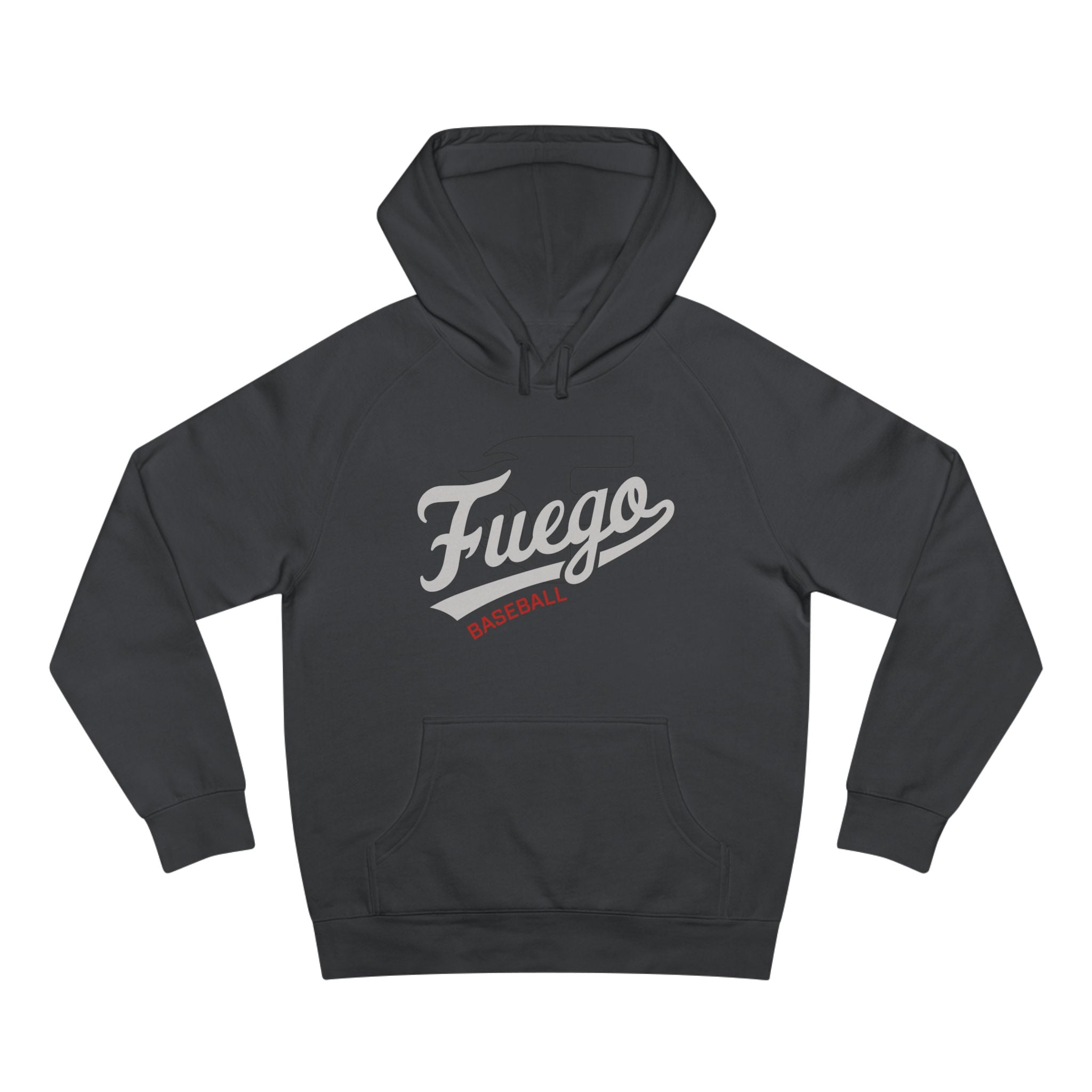 Fuego "Cursive" Logo Baseball Hoodie