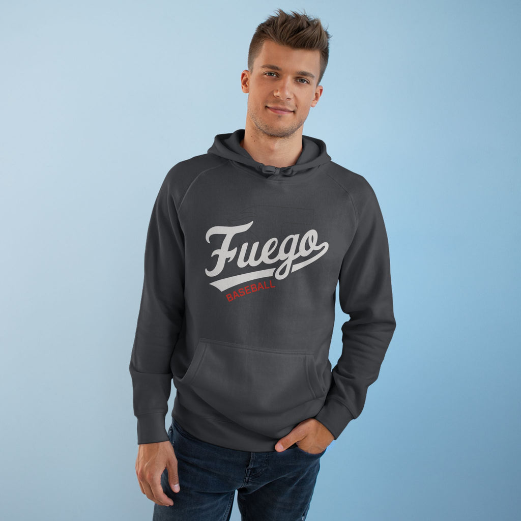 Adult: Fuego "Cursive" Logo Baseball Hoodie