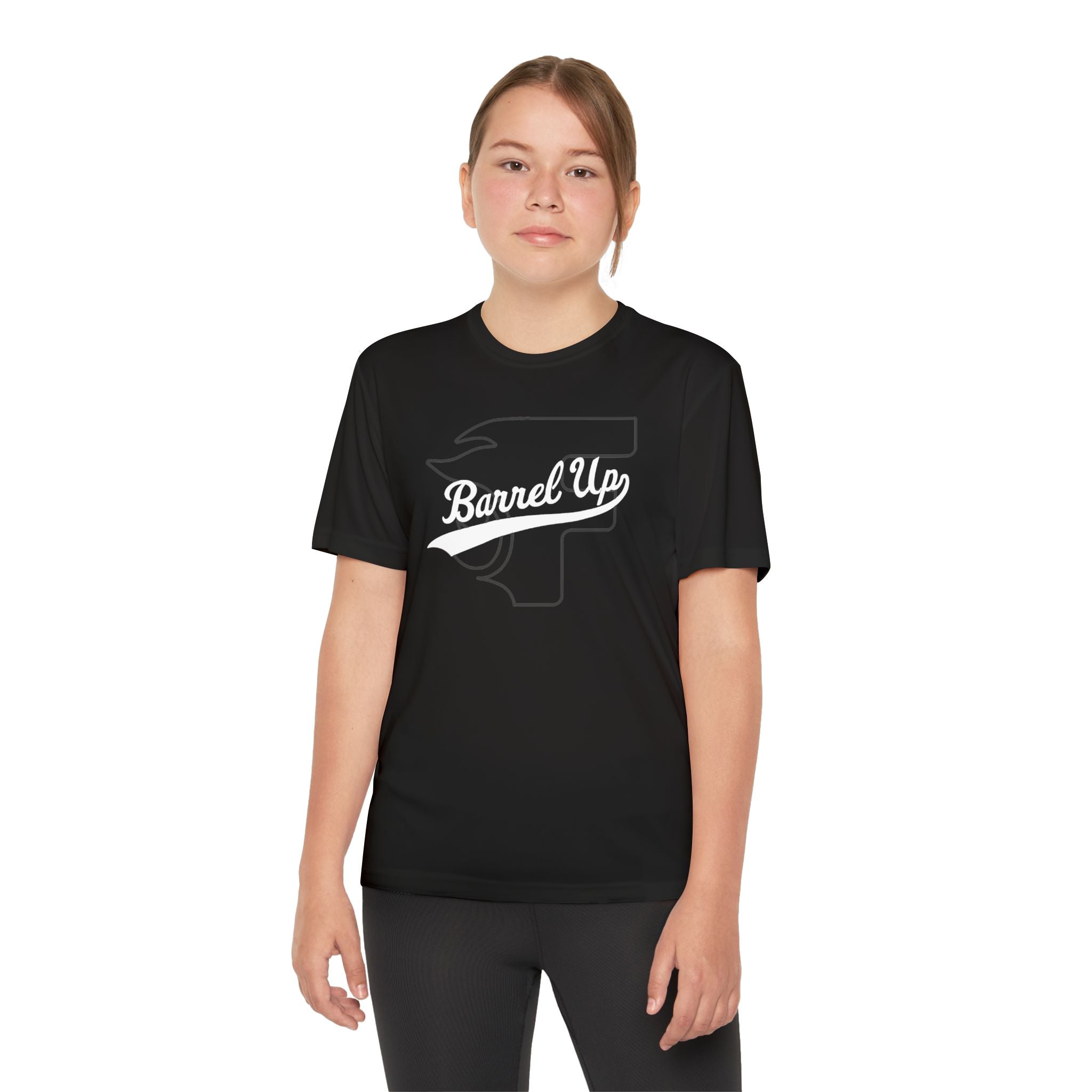 Youth: Barrel Up Performance Tee (Dark)