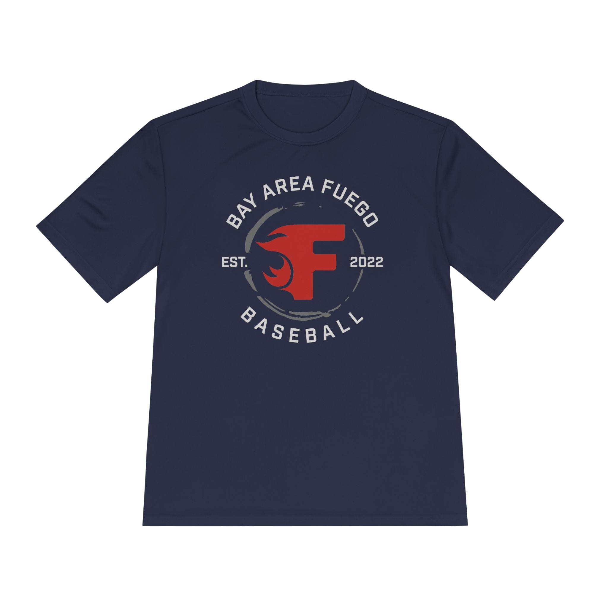 Adult: Fuego "Circle" Logo Performance Tee (Dark)