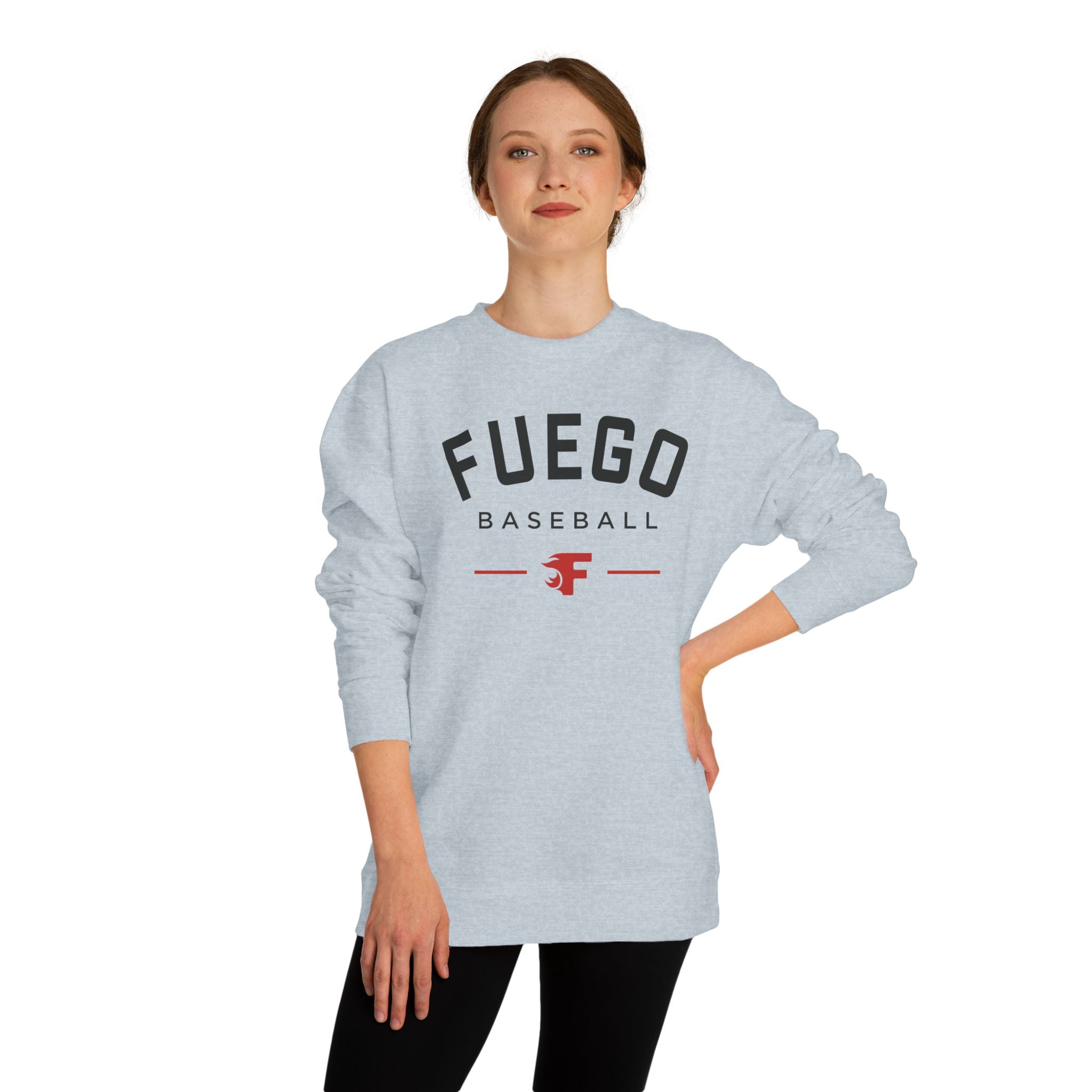 Adult: Fuego Baseball Crewneck Sweatshirt