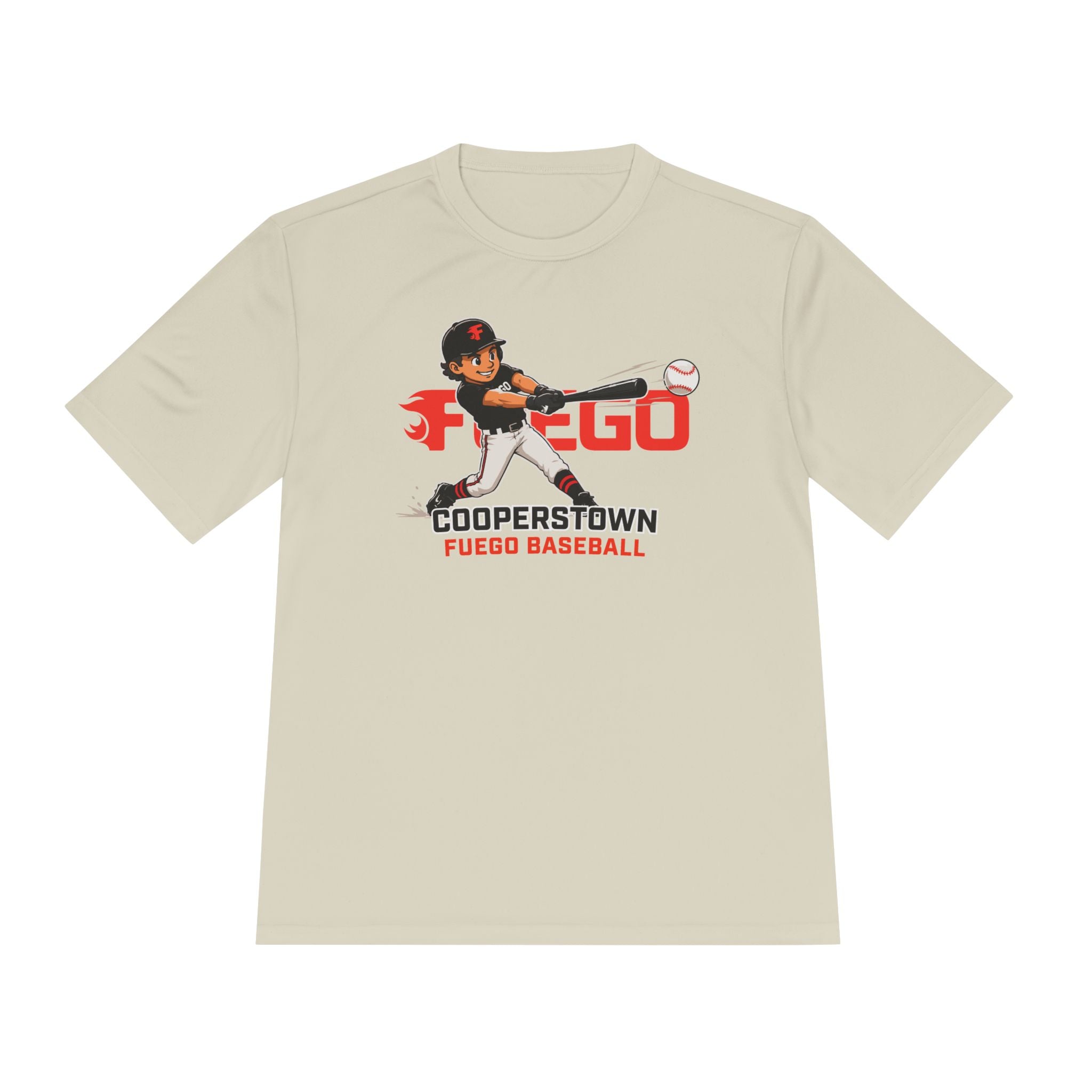 Adult: Fuego "Baller" Cooperstown Performance Tee (Light)