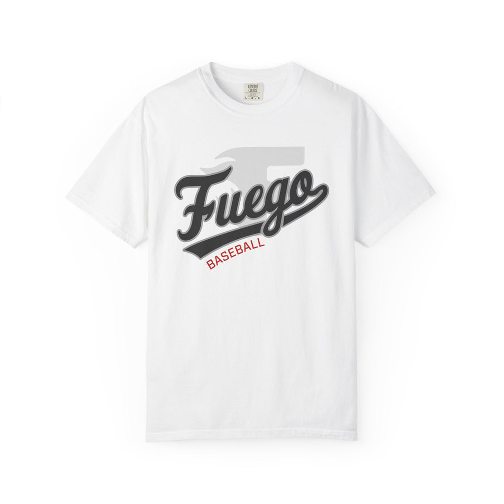 Unisex Fuego "Cursive Logo" Baseball T-Shirt — Vintage Athletic Tee
