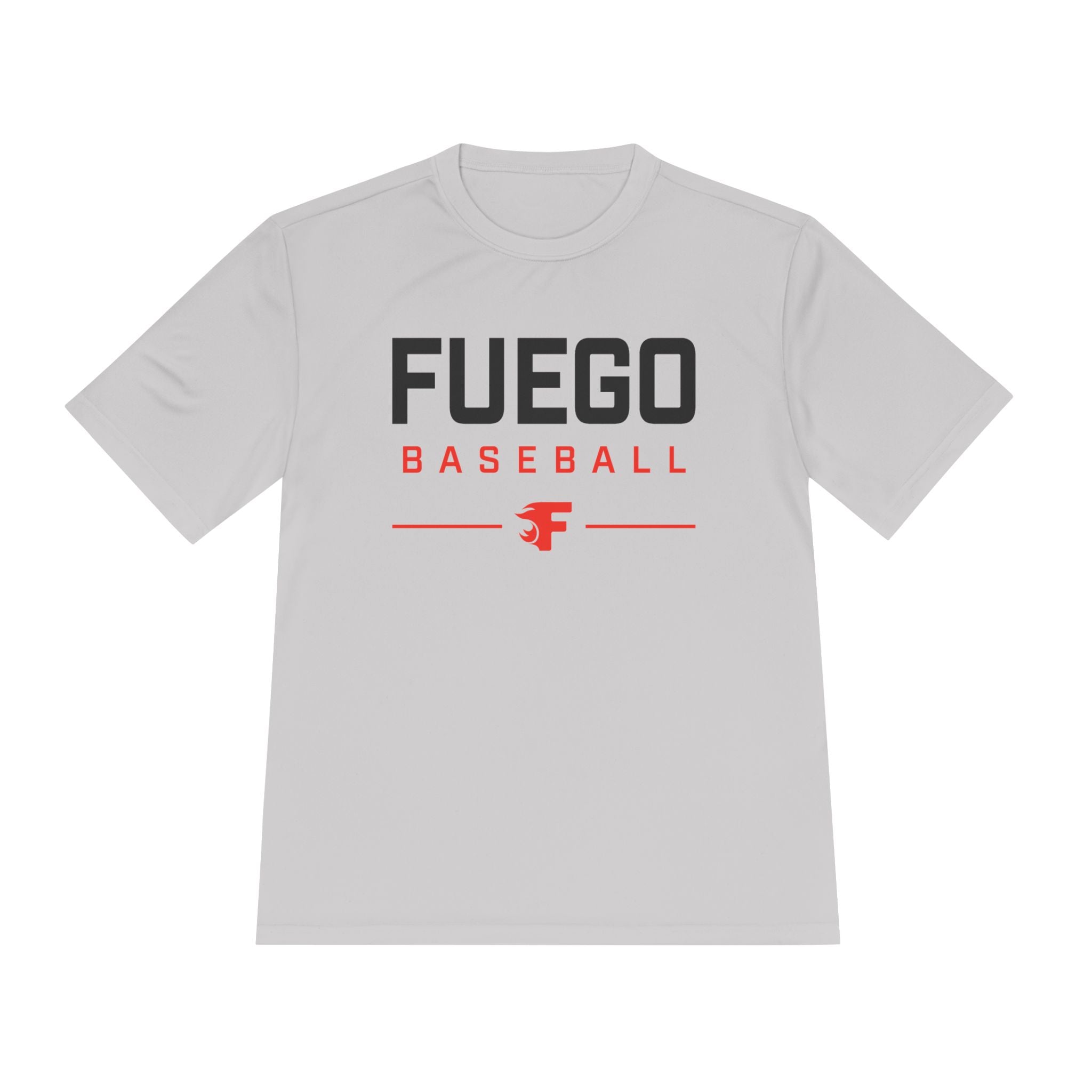 Adult: Fuego "Wordmark" Logo Performance Tee (Light)