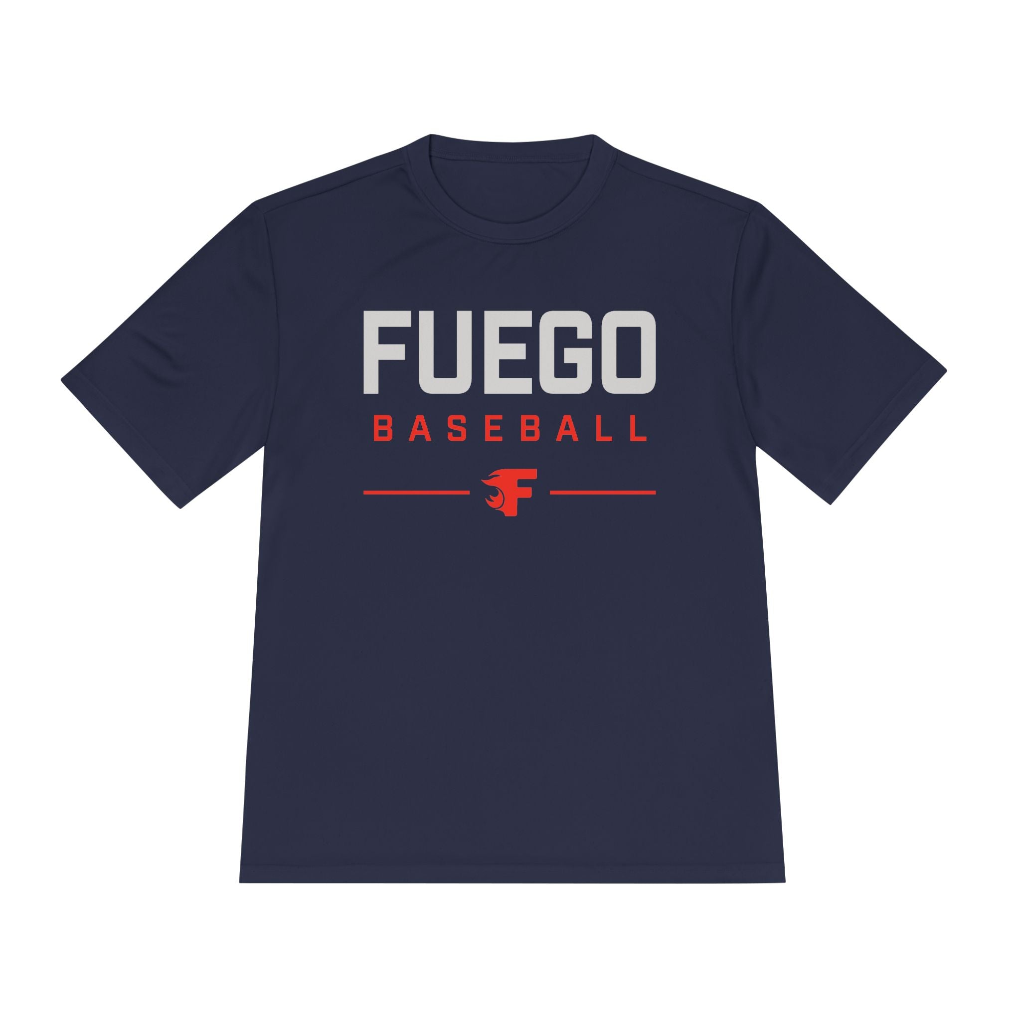 Adult: Fuego "Wordmark" Logo Performance Tee (Dark)