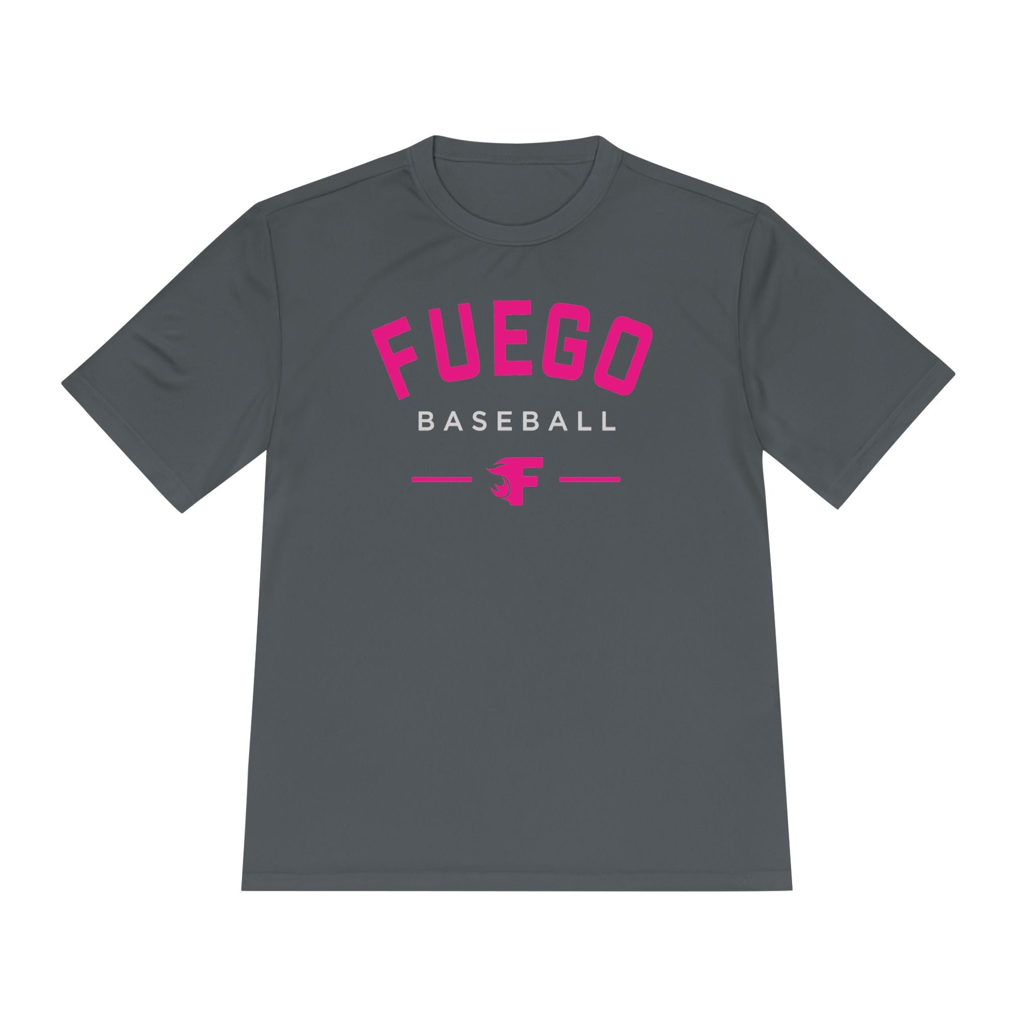 Adult: Think Pink - Fuego "Round" Logo - Performance Tee