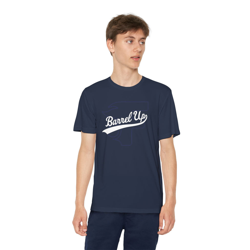 Youth: Barrel Up Performance Tee (Dark)