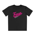 Youth: Think Pink - Fuego "Cursive" Logo - Performance Tee