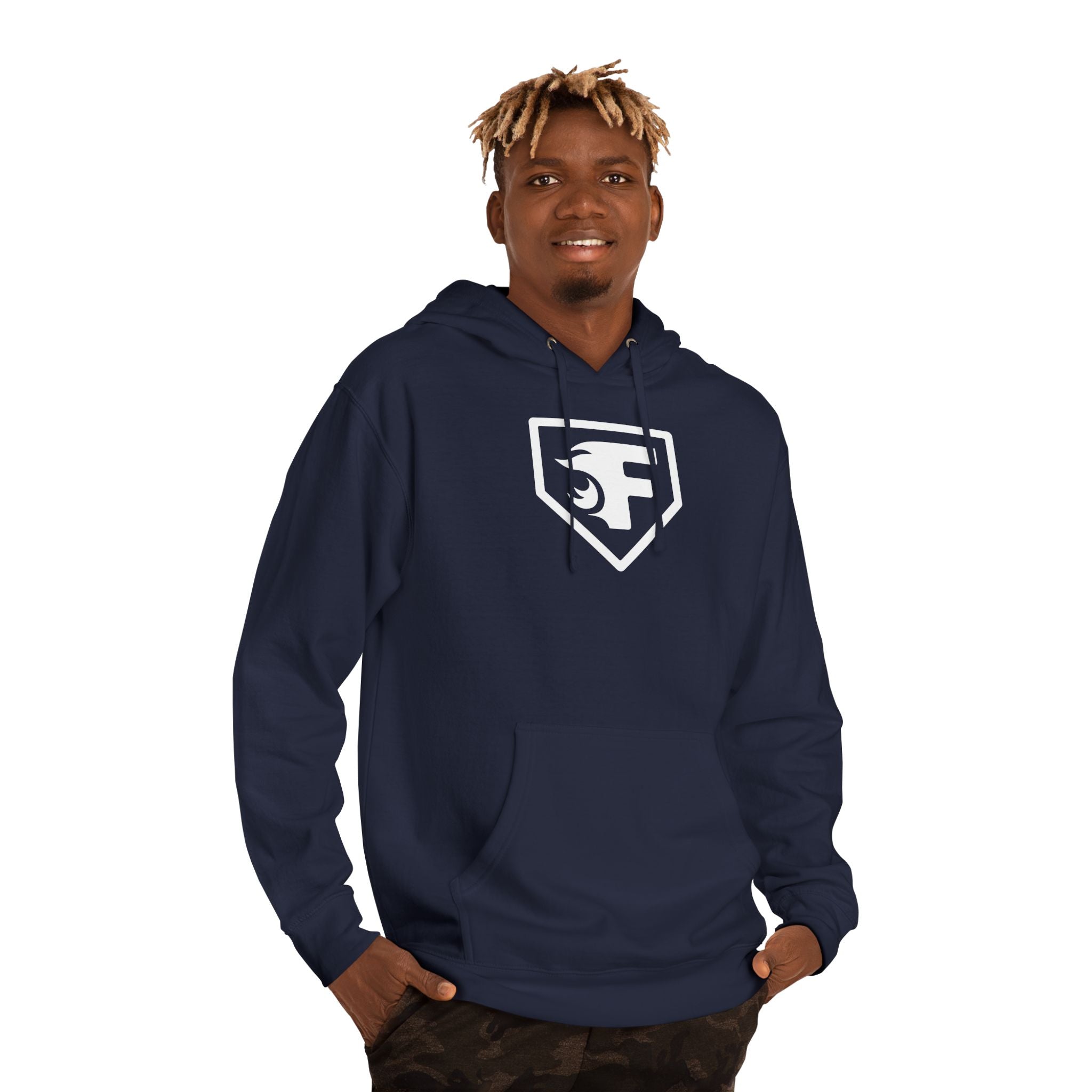 Fuego Home Plate Logo Hoodie