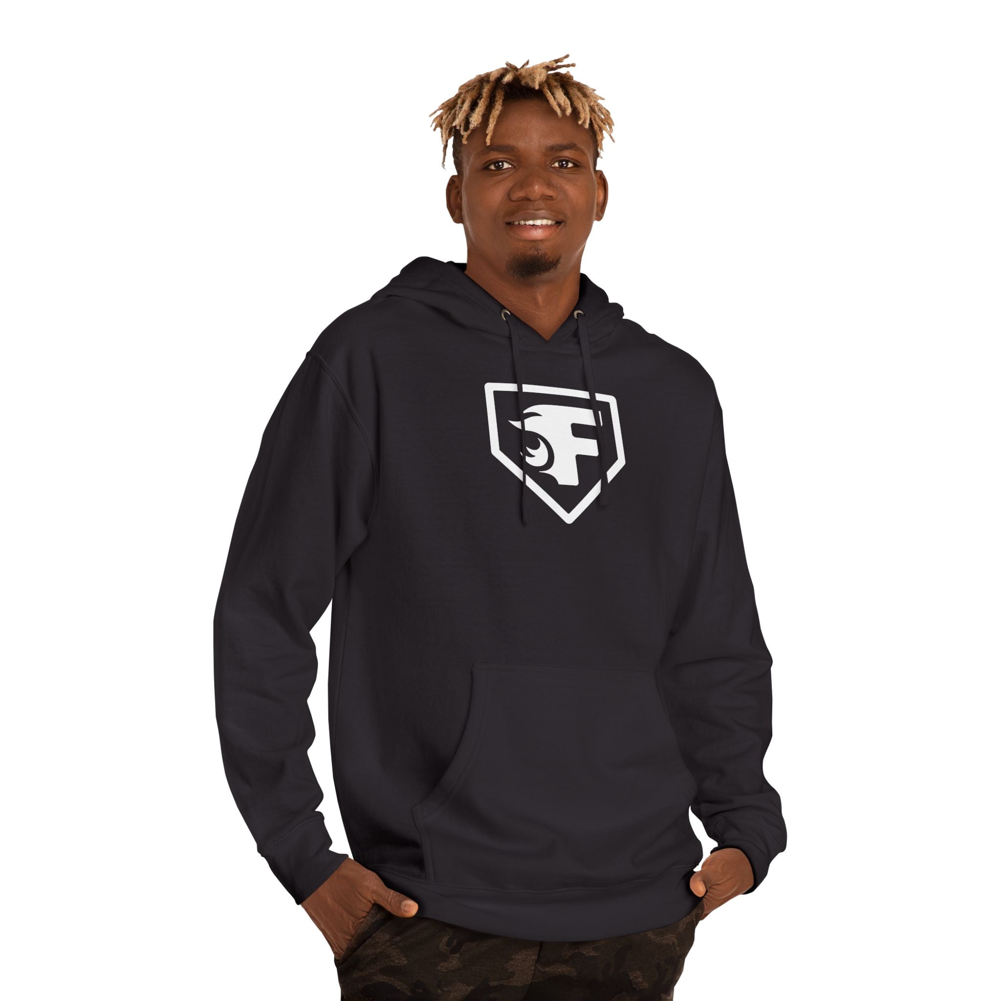 Fuego Home Plate Logo Hoodie