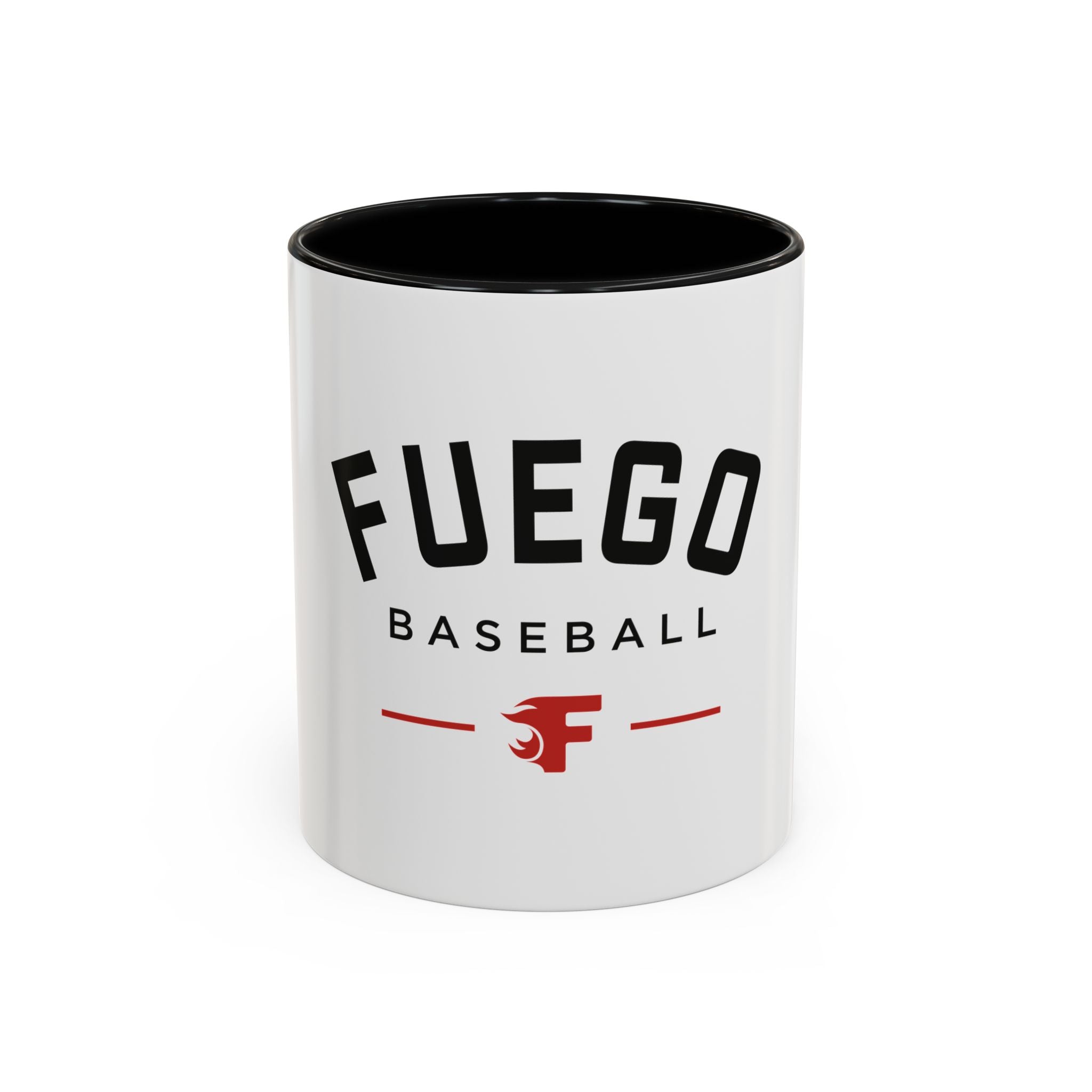 Fuego Baseball Accent Coffee Mug – Team Logo 11/15oz