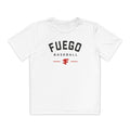 Youth: Fuego "Round Wordmark" Logo Performance Tee (Light)