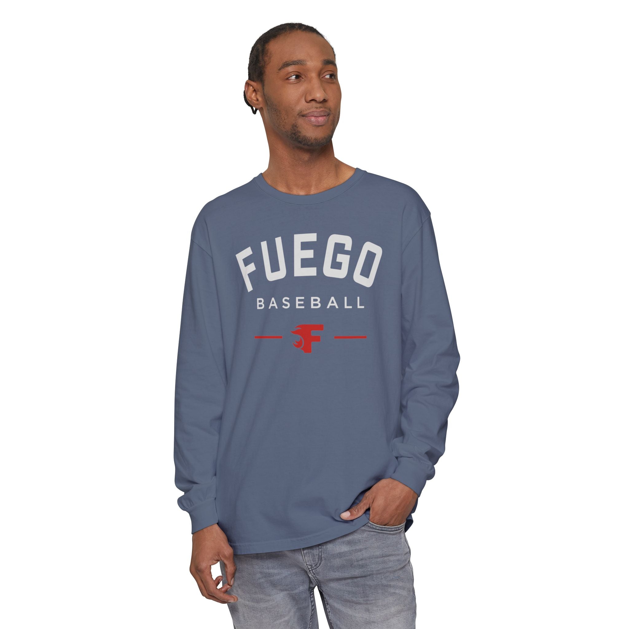 Adult: Fuego Baseball Long Sleeve Tee