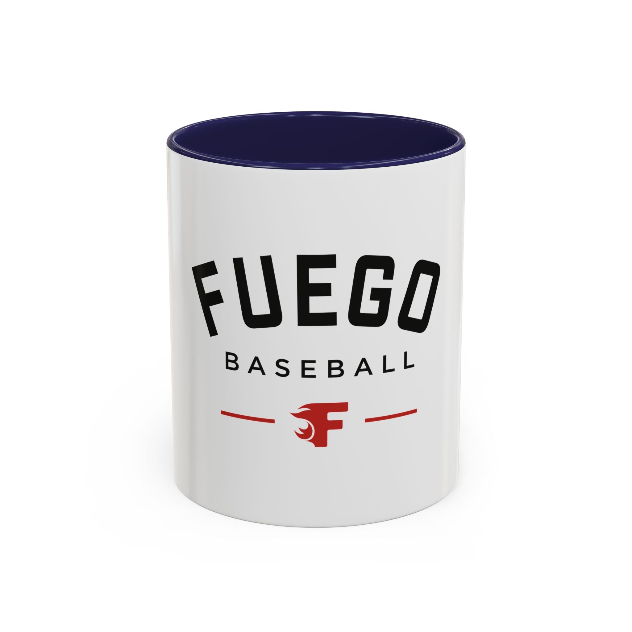 Fuego Baseball Accent Coffee Mug – Team Logo 11/15oz