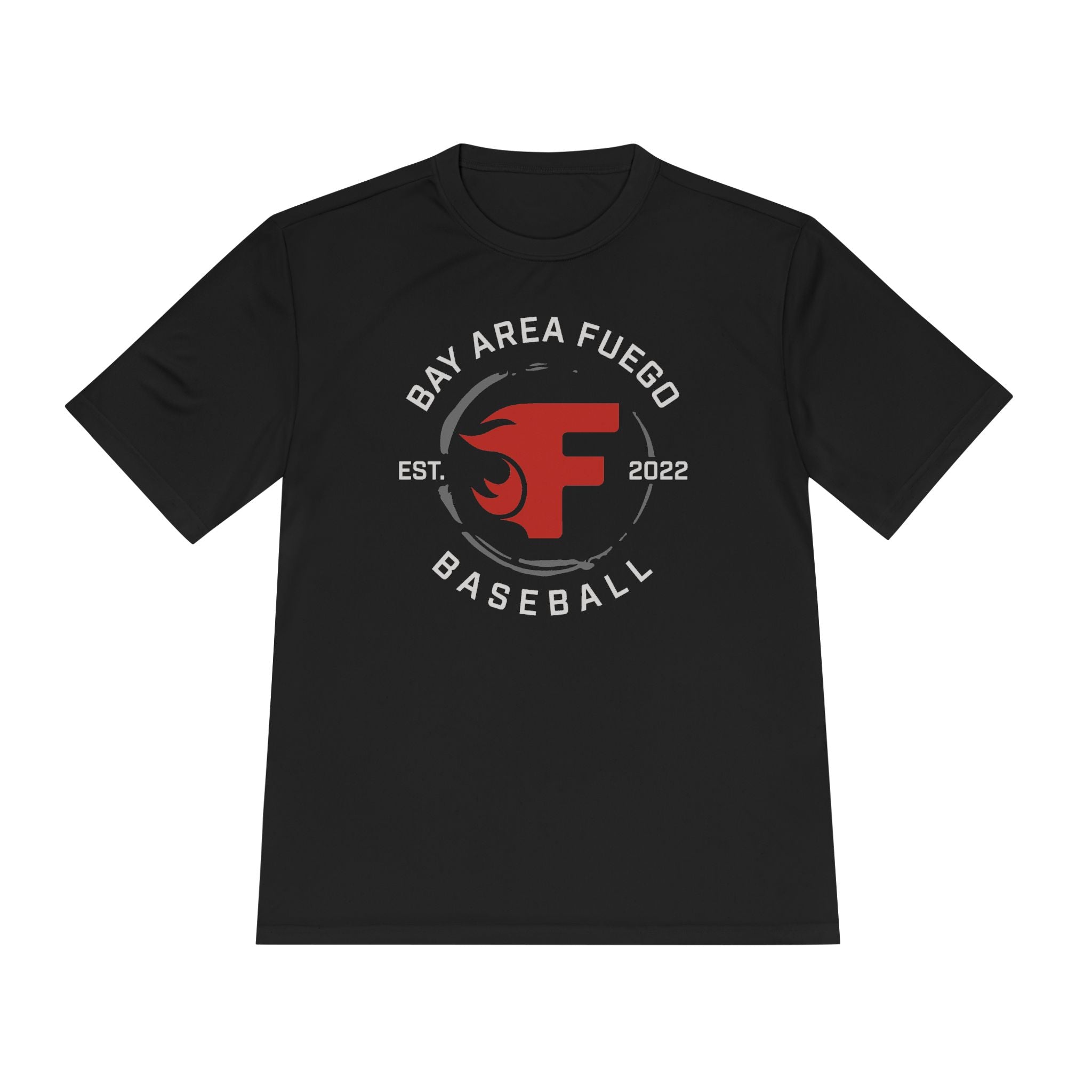 Adult: Fuego "Circle" Logo Performance Tee (Dark)