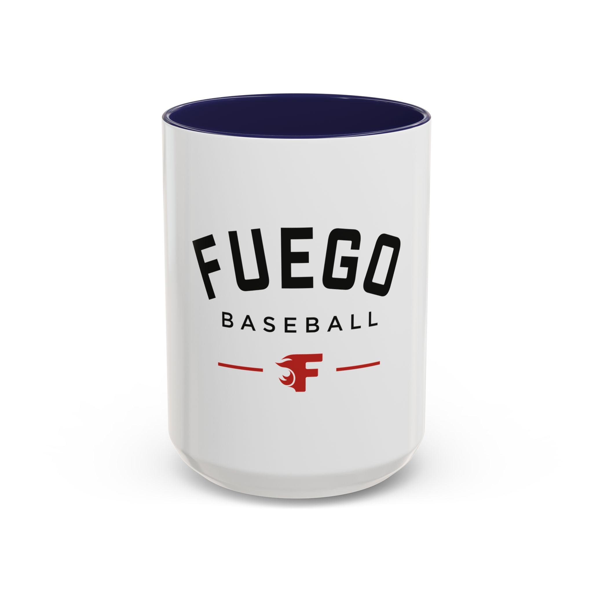 Fuego Baseball Accent Coffee Mug – Team Logo 11/15oz