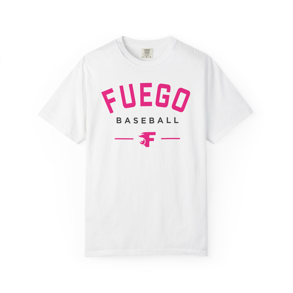 Adult: Think Pink - Fuego "Round" Logo — Vintage Athletic Tee