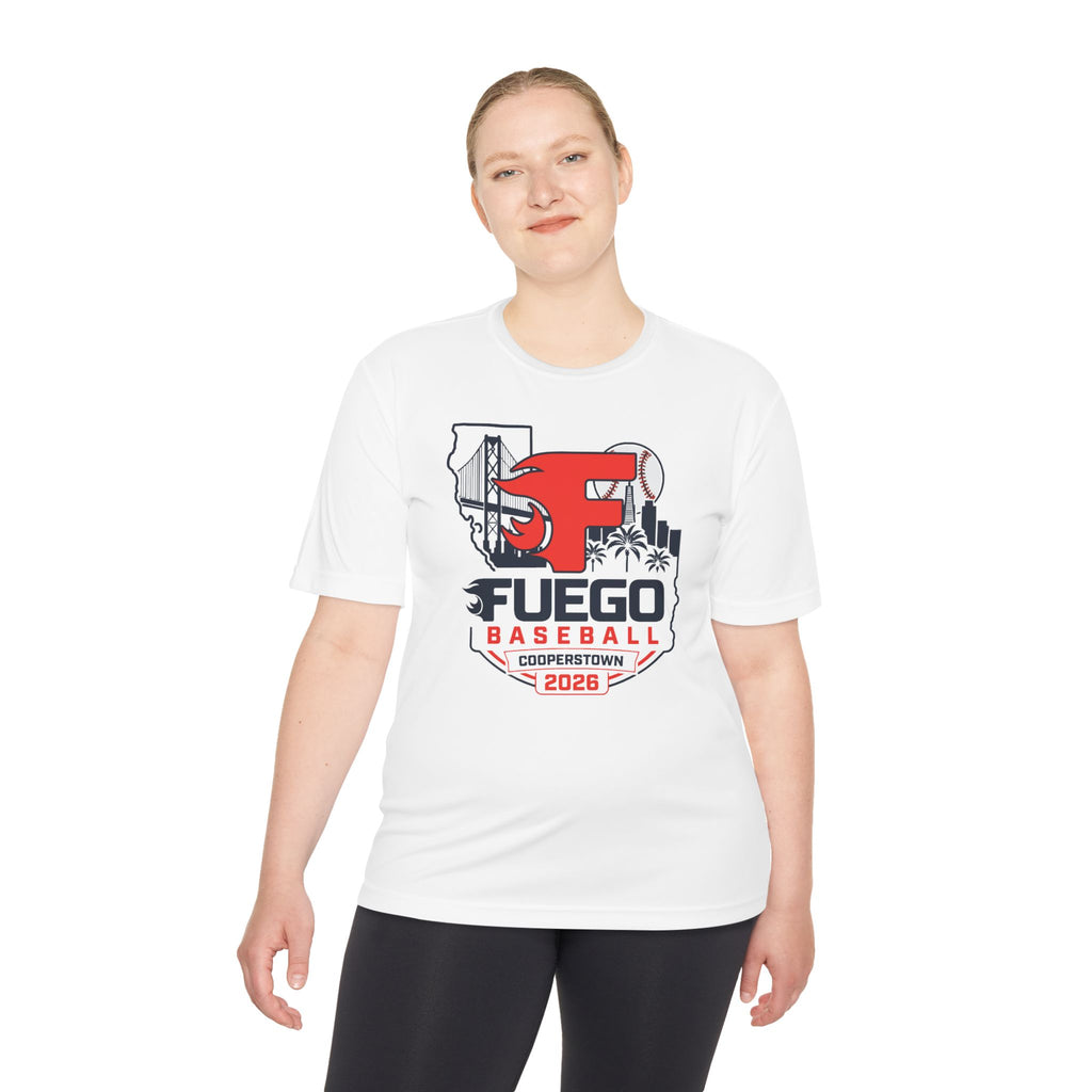 Fuego "Cali" Cooperstown Performance Tee (Light)