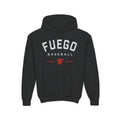 Youth Hoodie — Fuego "Round Wordmark" Logo