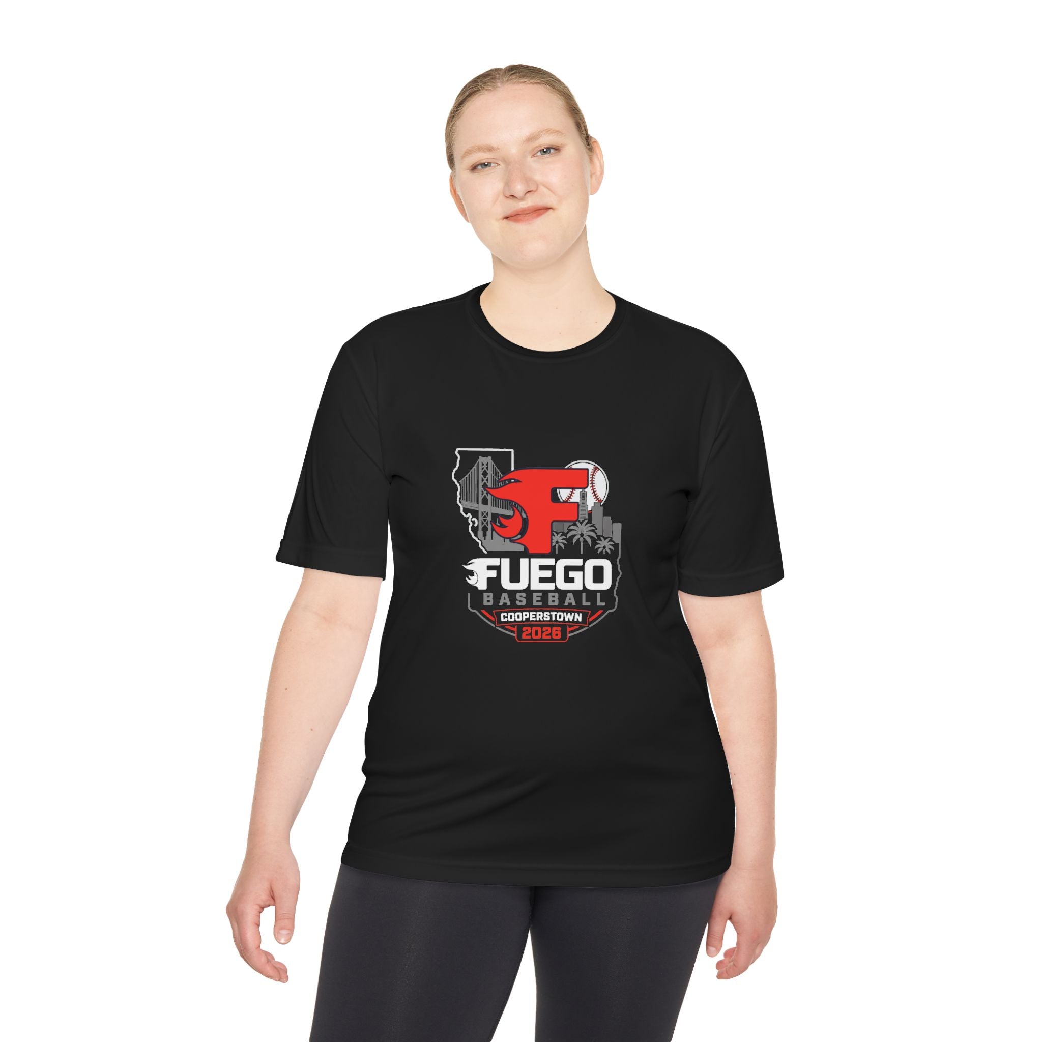 Fuego "Cali" Cooperstown Performance Tee (Dark)