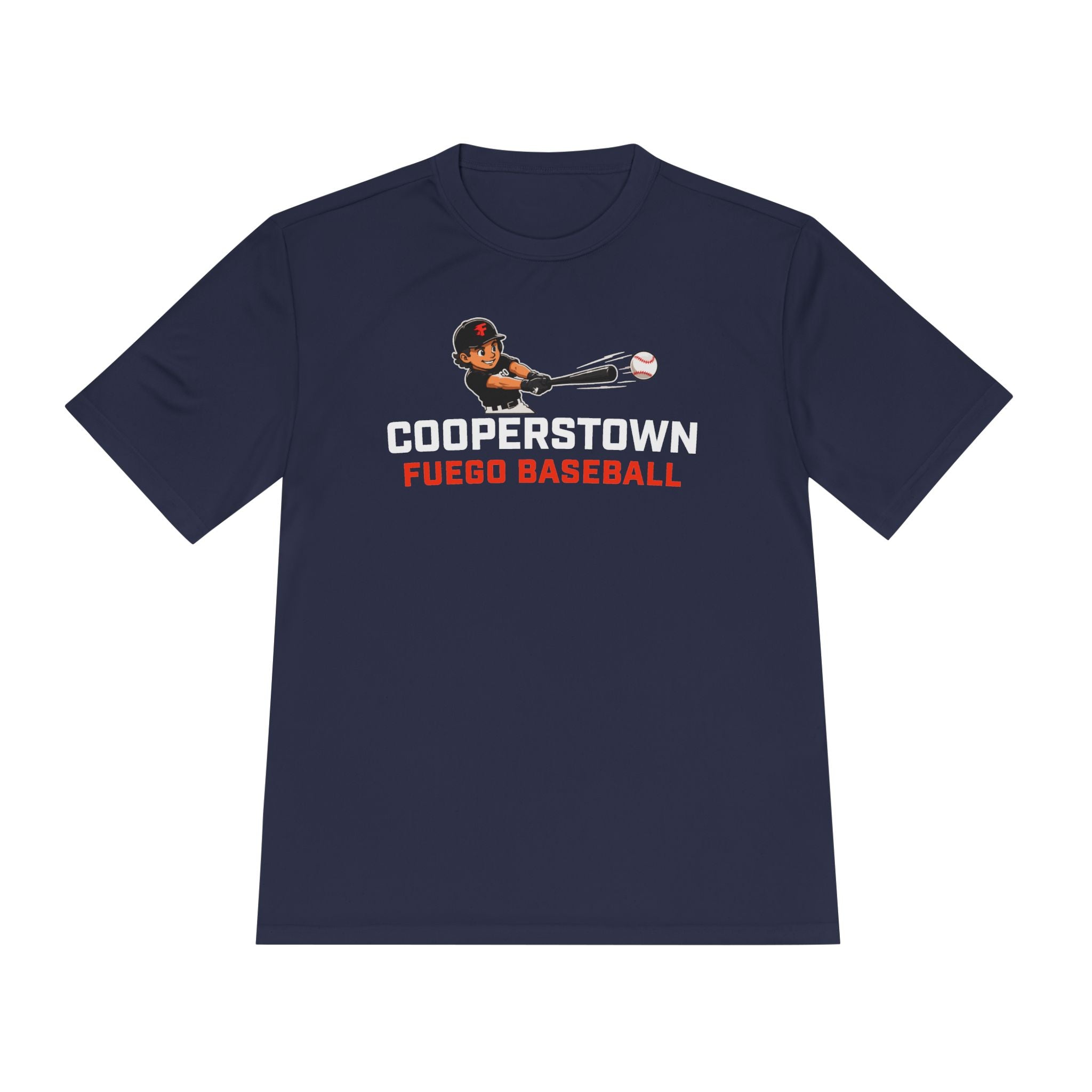Adult: Fuego "Little Baller" Cooperstown Performance Tee (Dark)