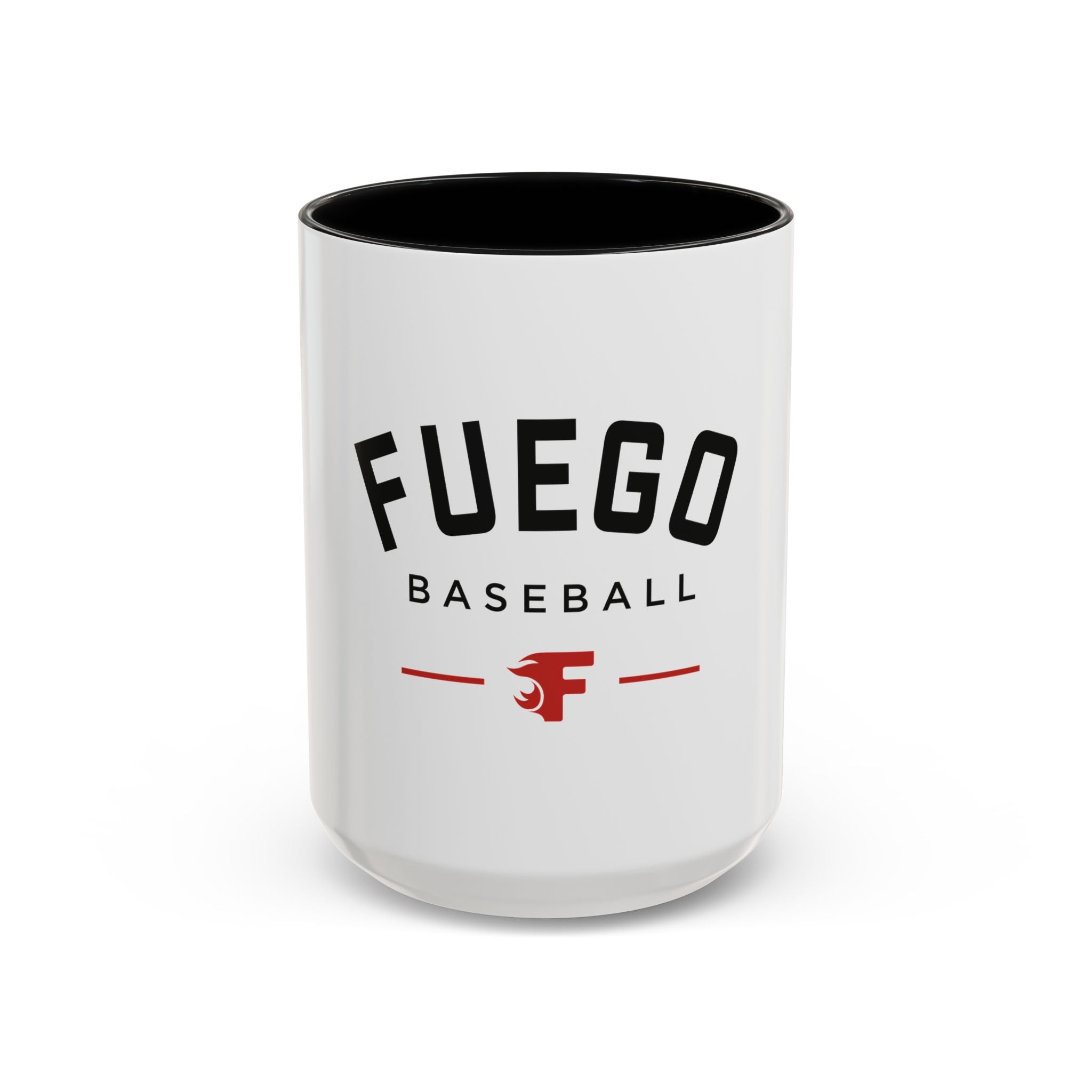 Fuego Baseball Accent Coffee Mug – Team Logo 11/15oz