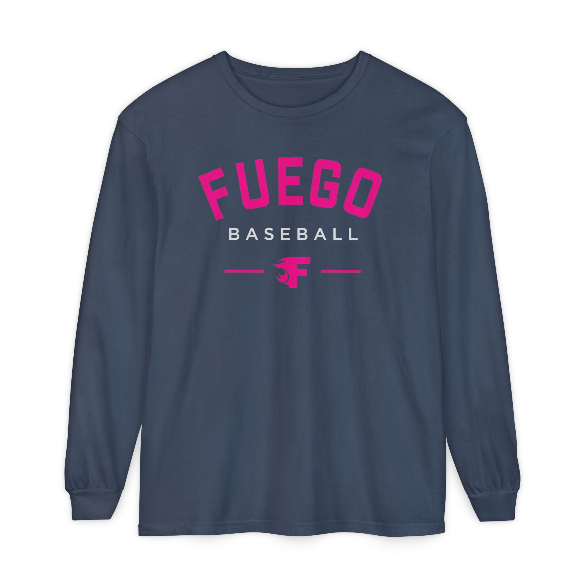 Adult: Think Pink - Fuego Baseball - Long Sleeve Tee