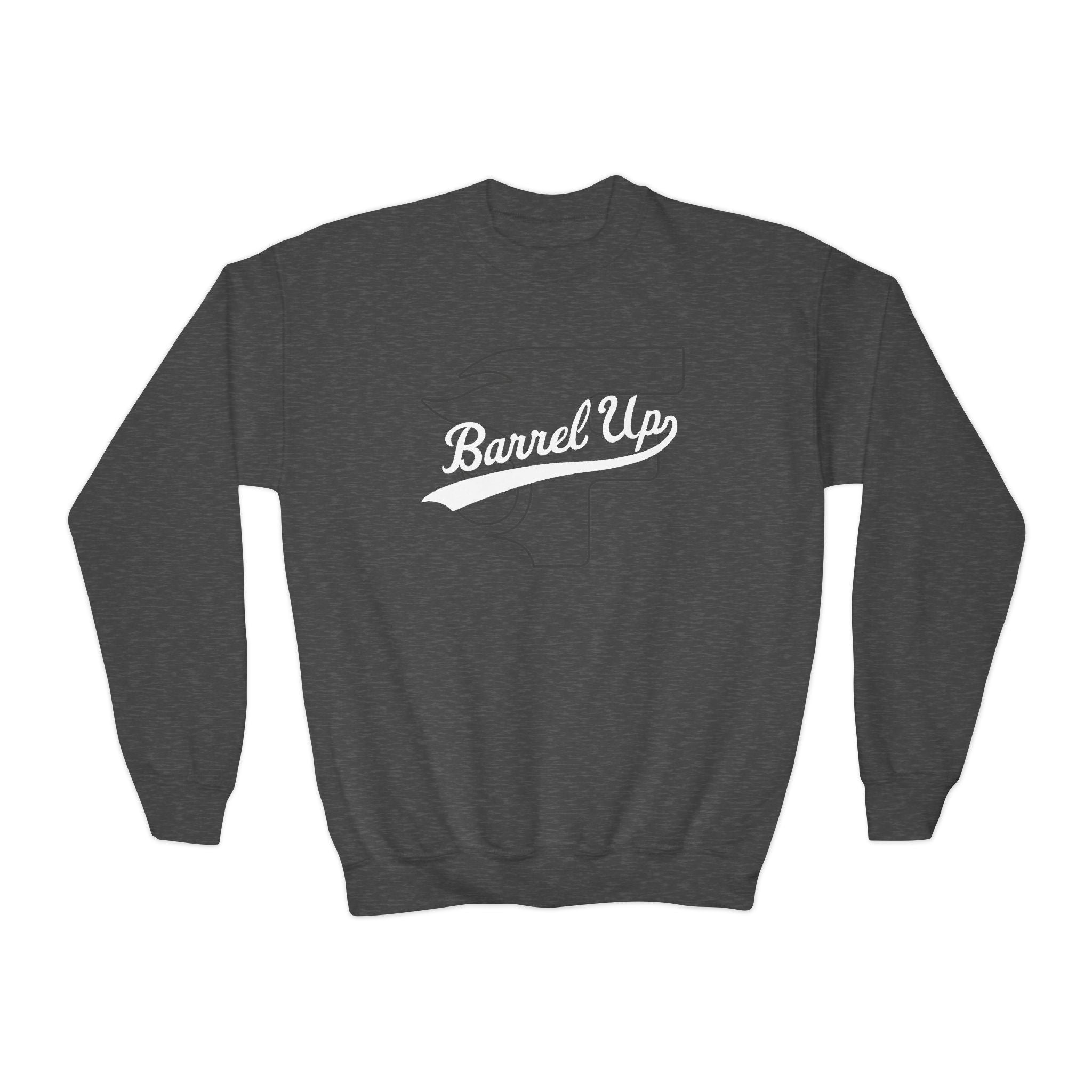 Youth: Barrel Up Crewneck Sweatshirt